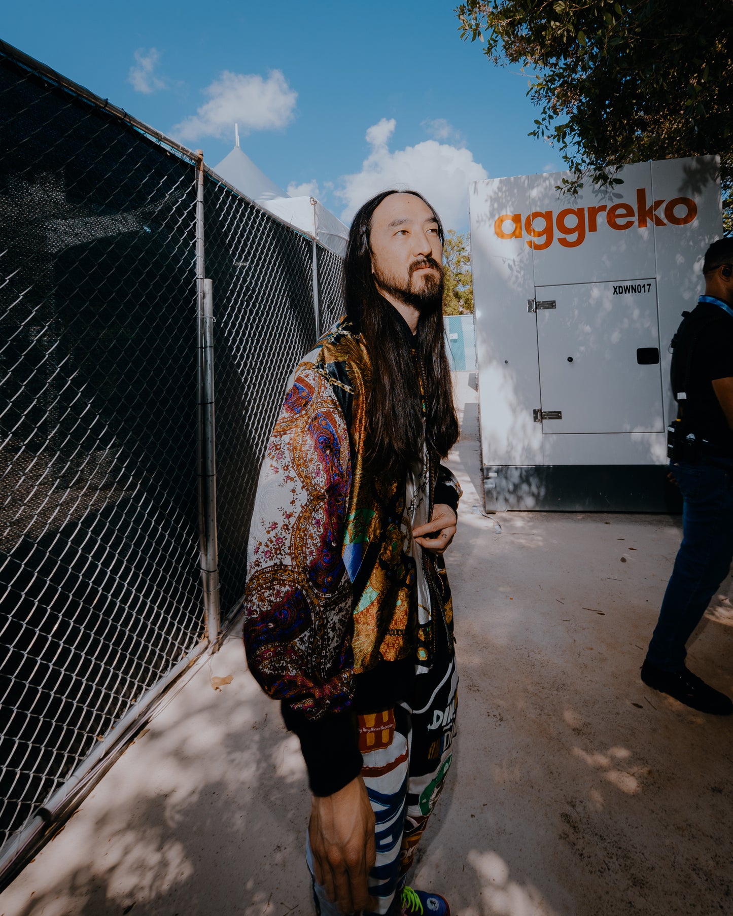 AOKI 1OF1 REGAL PATTERN DIMMAK LOGO JACKET #986