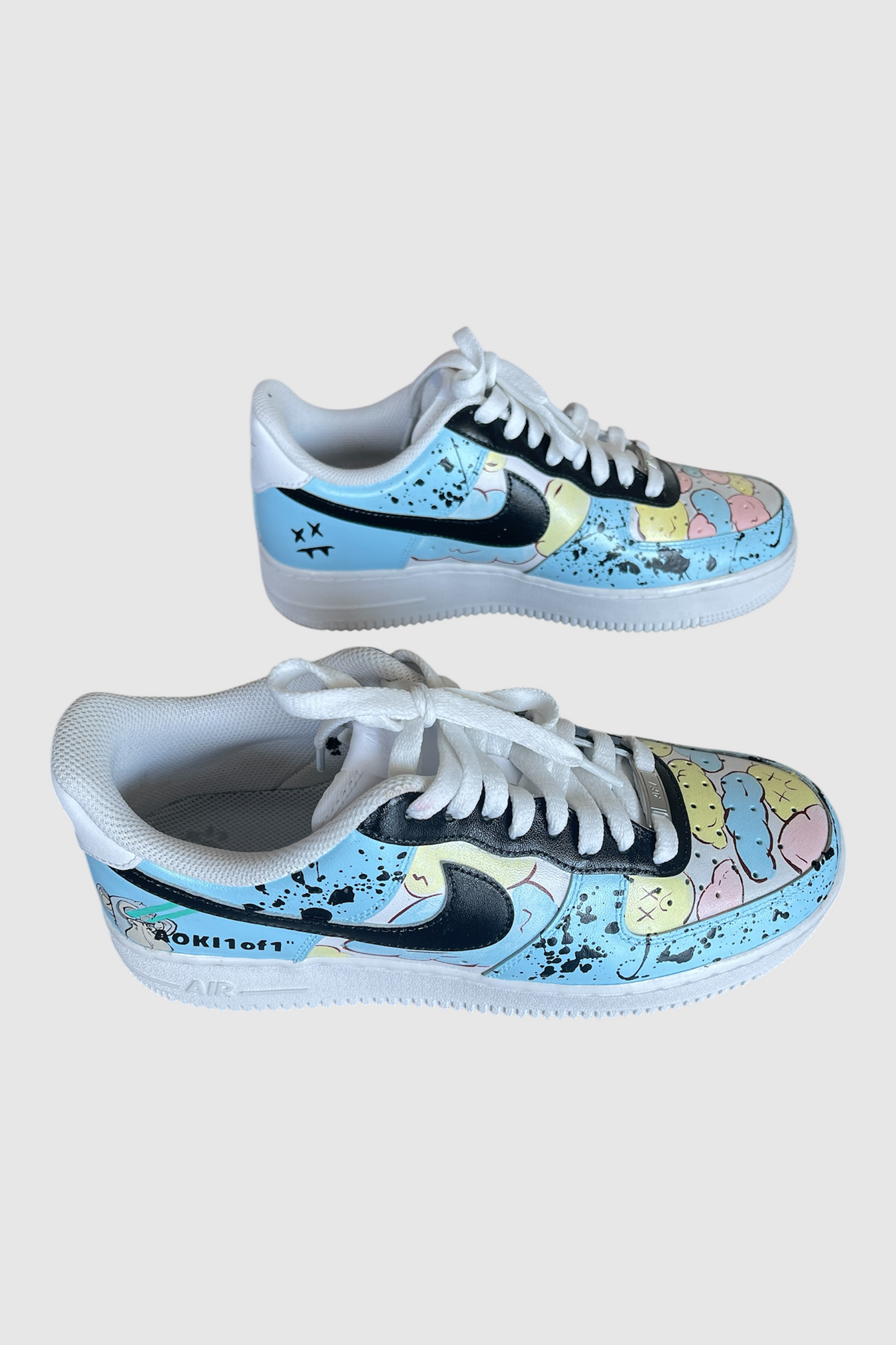 AOKI1OF1 POPCORN PAINTED SHOES #1022
