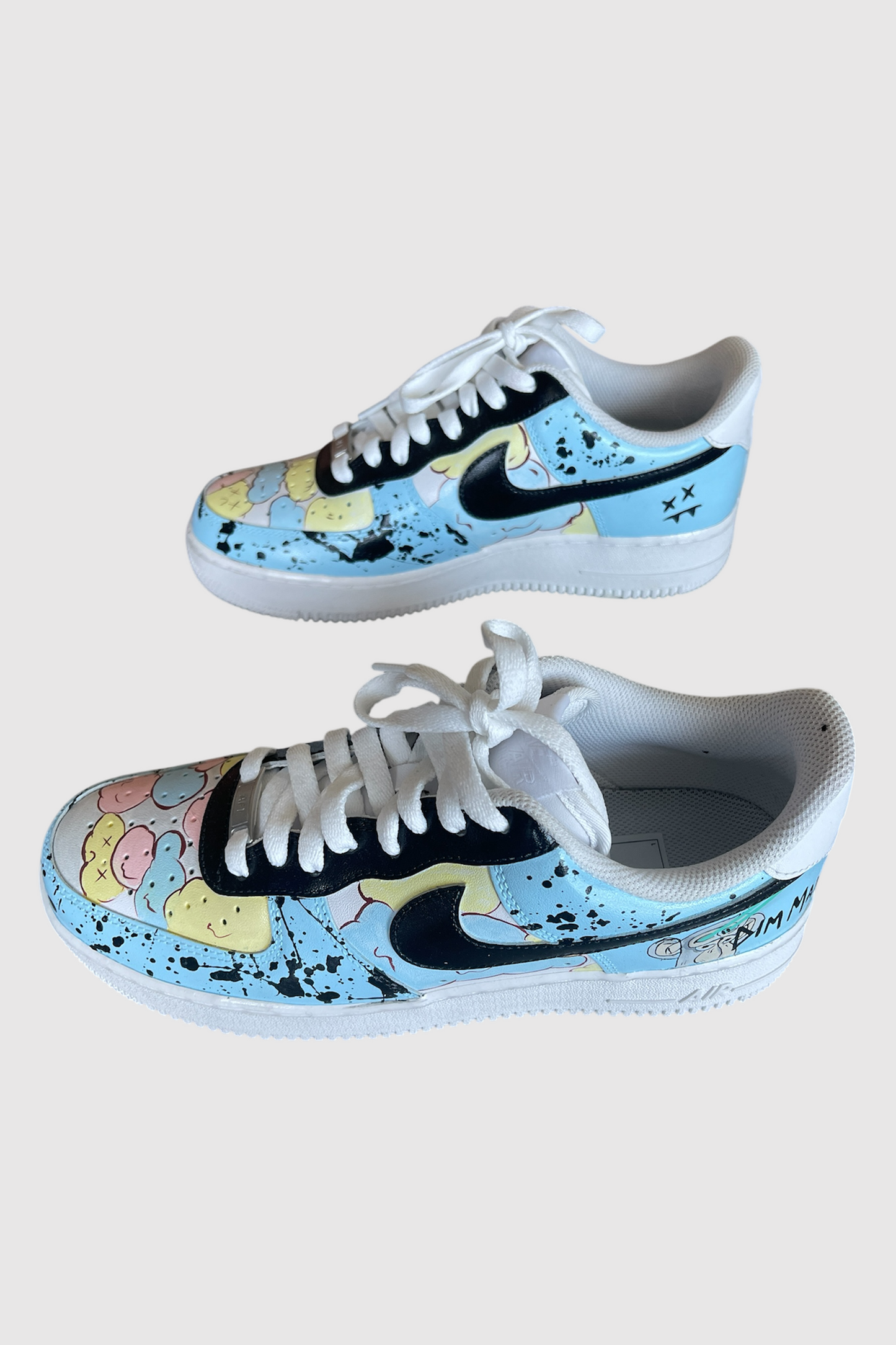 AOKI1OF1 POPCORN PAINTED SHOES #1022