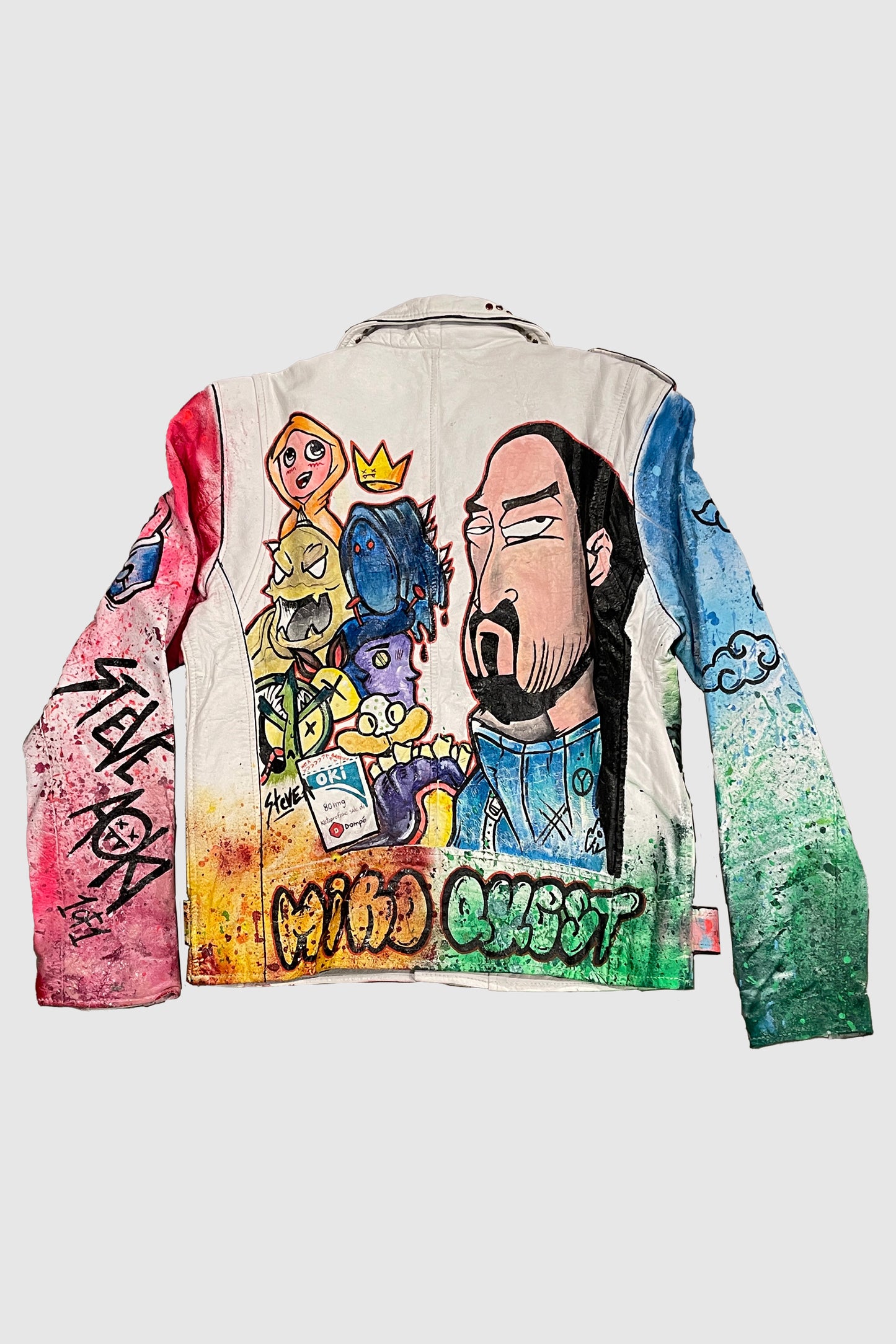 AOKI1OF1 HIROQUEST TARANTINO LEATHER JACKET #1031