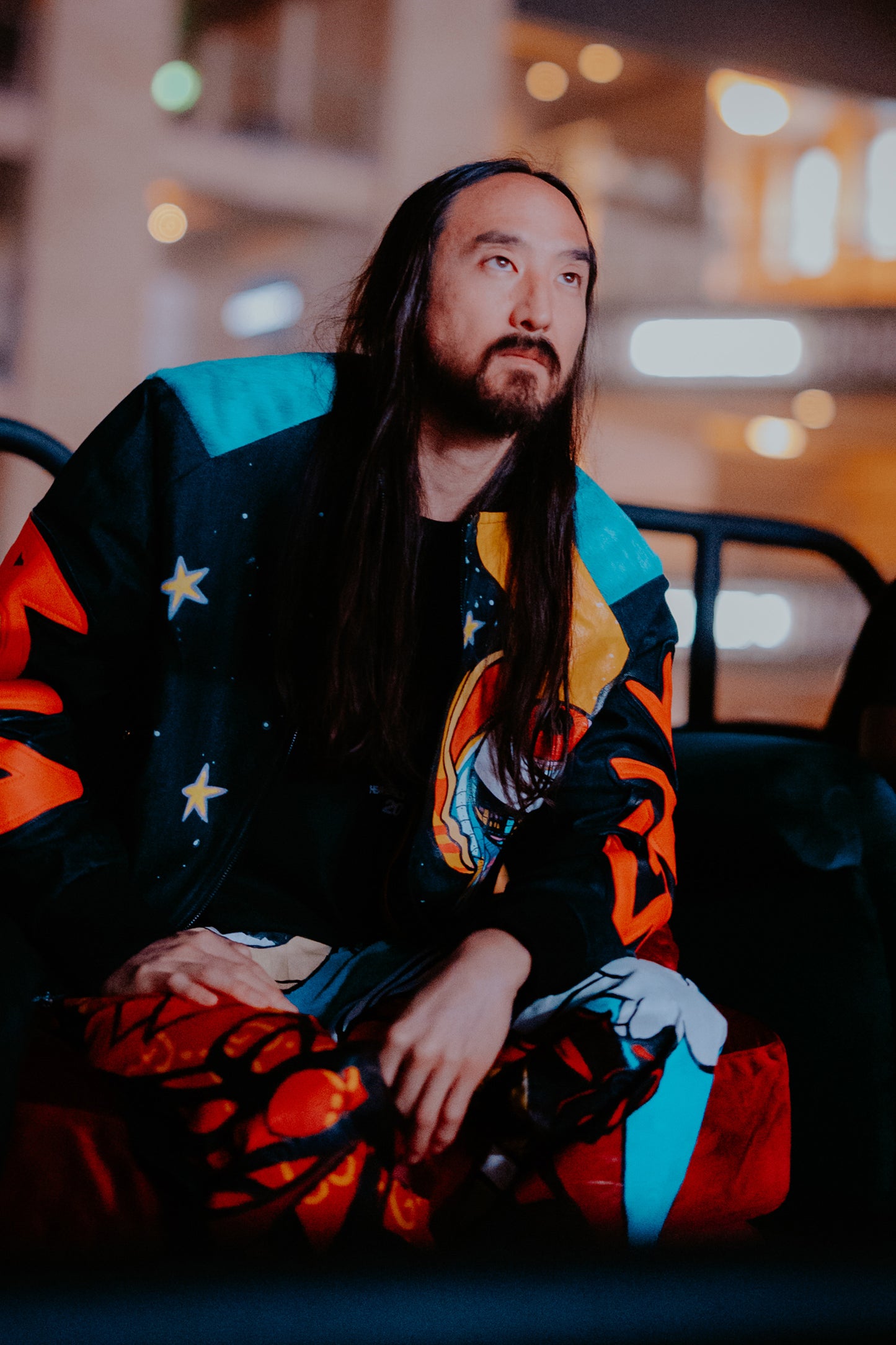 AOKI1OF1 HIROQUEST LETTERMAN JACKET #1047