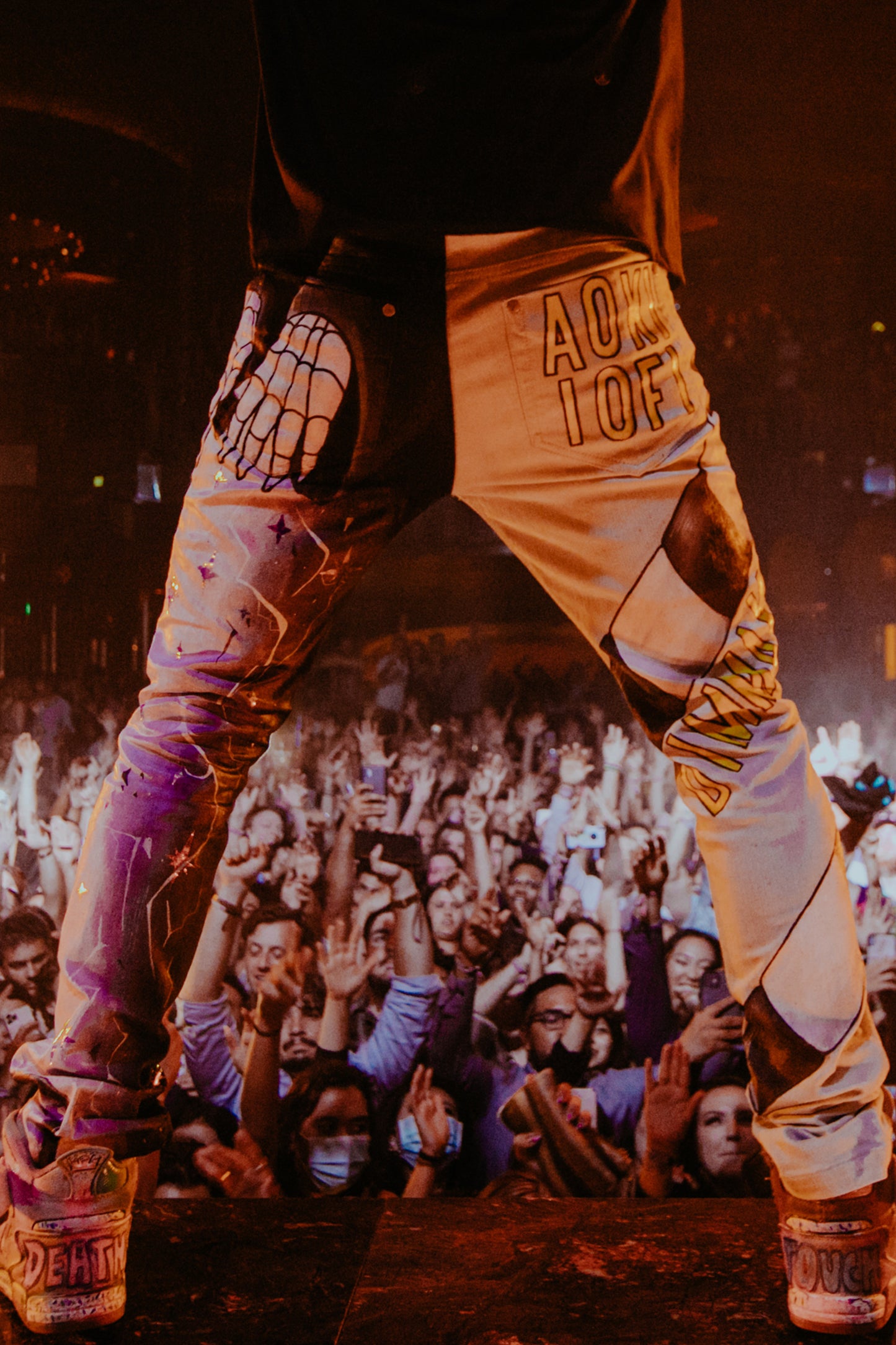 AOKI10F1 X METAZOO SINK HOLE SAM PANTS #1058