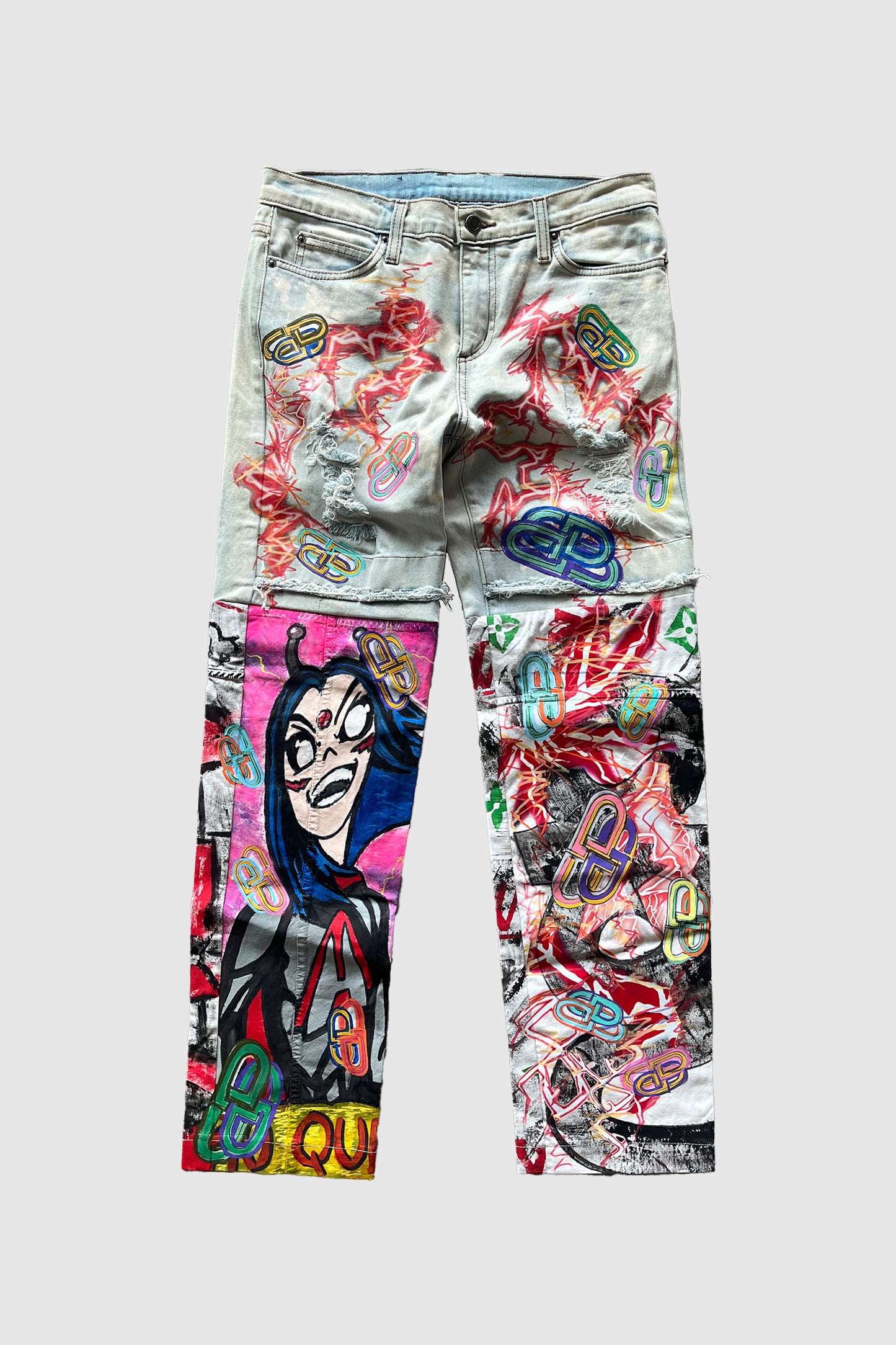 AOKI 1OF1 HIROQUEST HYRO LIGHTNING PANTS #1089
