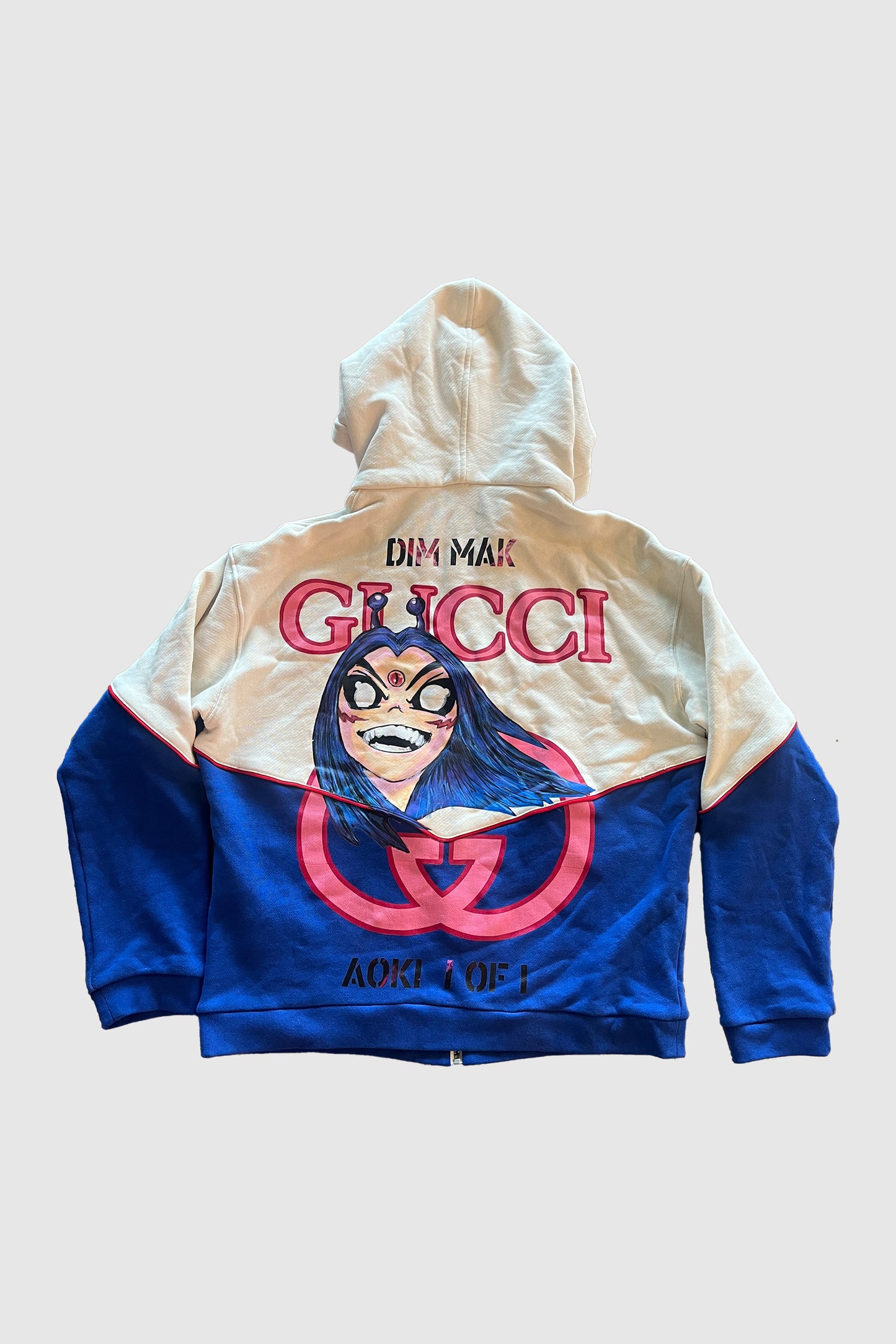 AOKI 1OF1 HYRO GUCCI ZIP UP HOODIE #1091