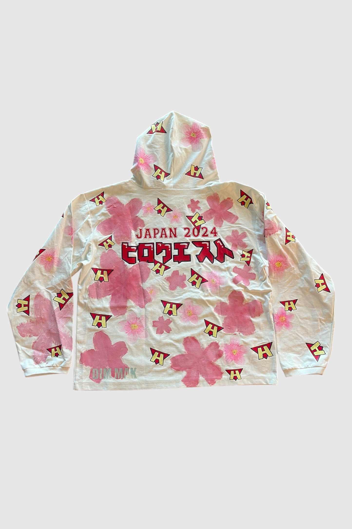 AOKI 1OF1 HIROQUEST HIRO VS HYRO SAKURA HOODIE #1101
