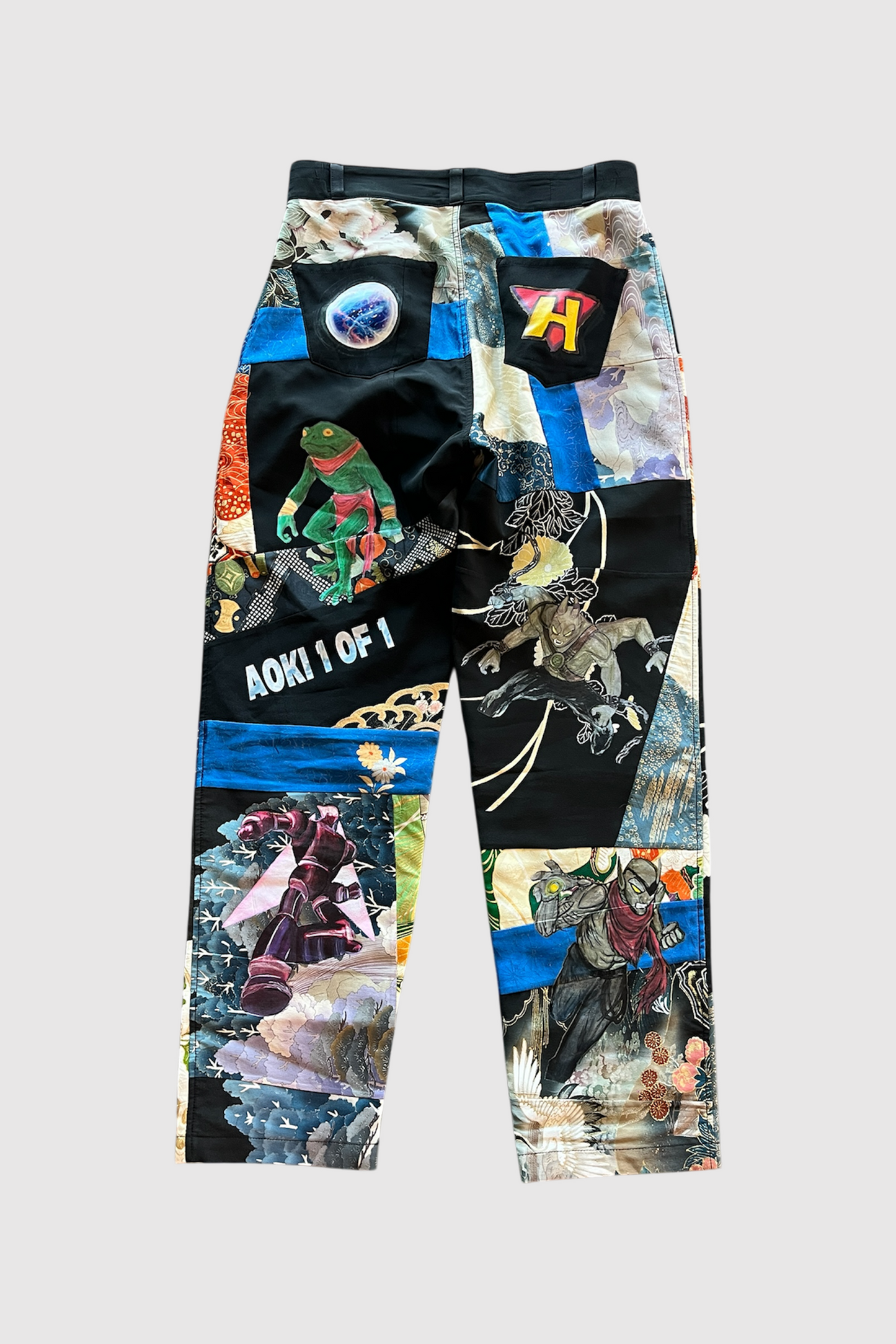 AOKI 1OF1 HIROQUEST KIMONO PANTS #1108