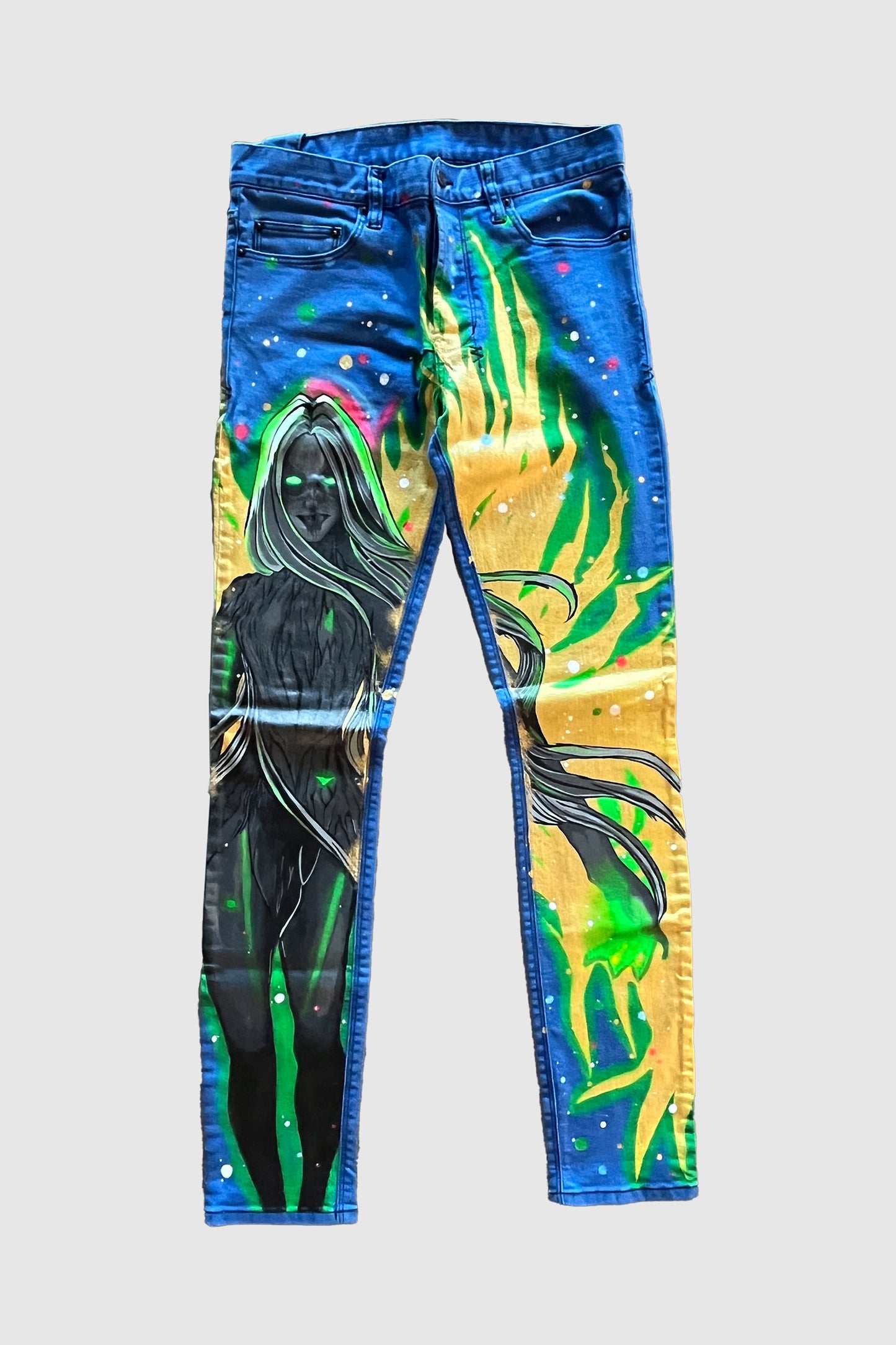 AOKI 1OF1 HIROQUEST BLACK OBSIDIAN PANTS #1136