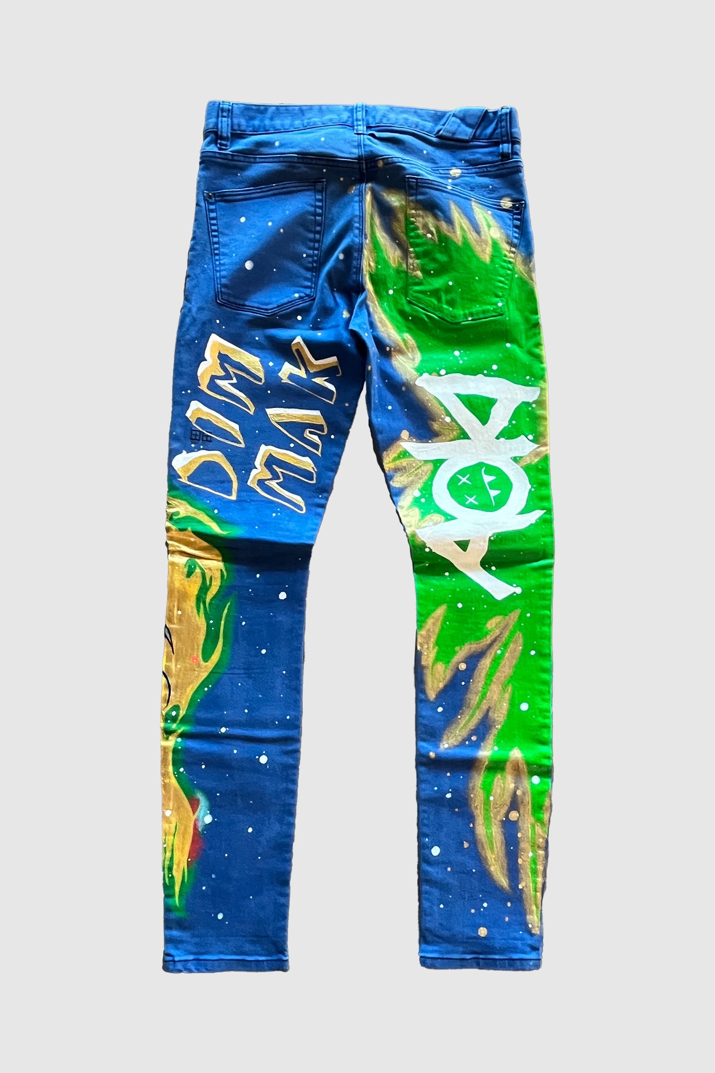 AOKI 1OF1 HIROQUEST BLACK OBSIDIAN PANTS #1136