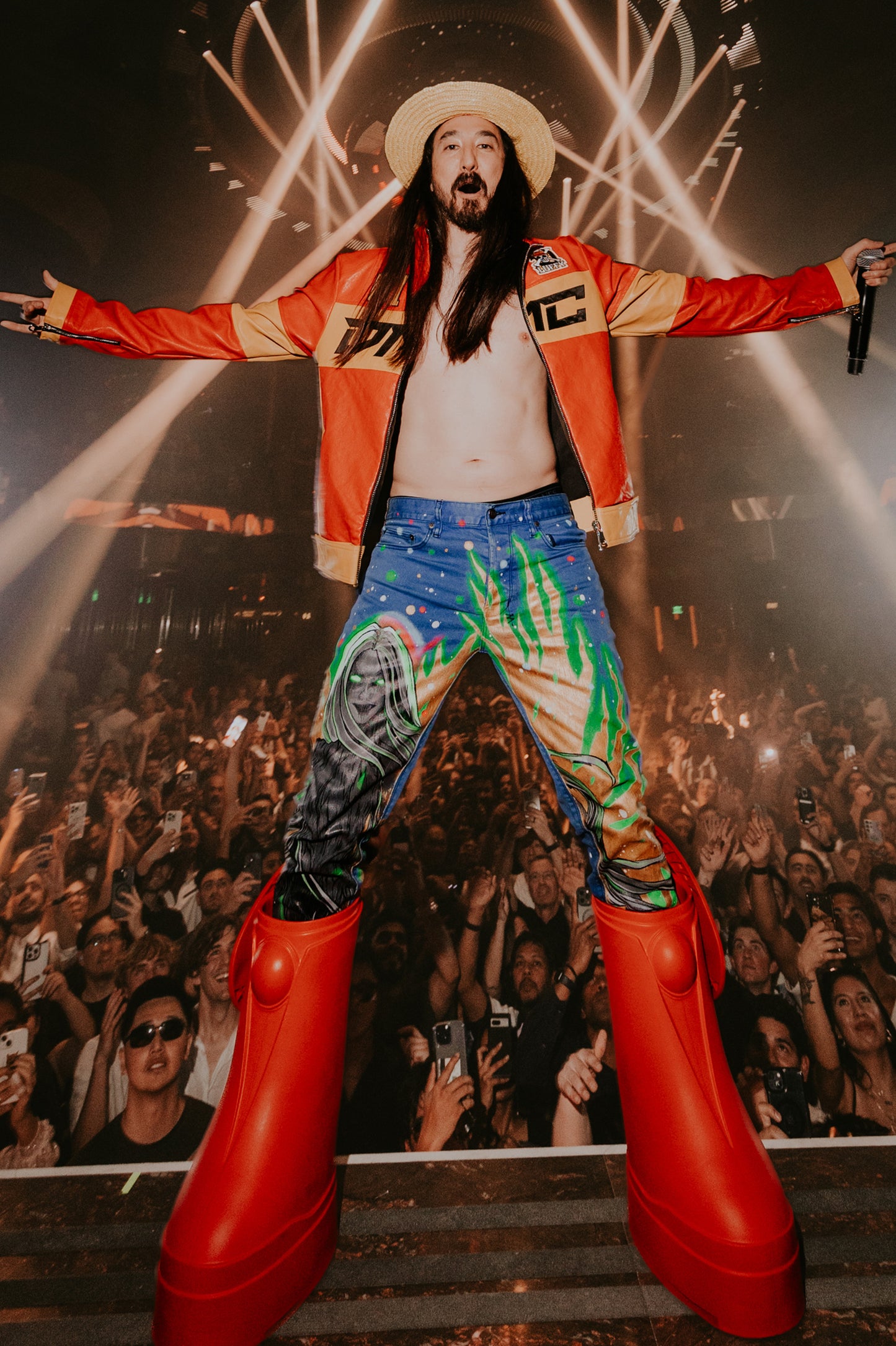 AOKI 1OF1 HIROQUEST BLACK OBSIDIAN PANTS #1136