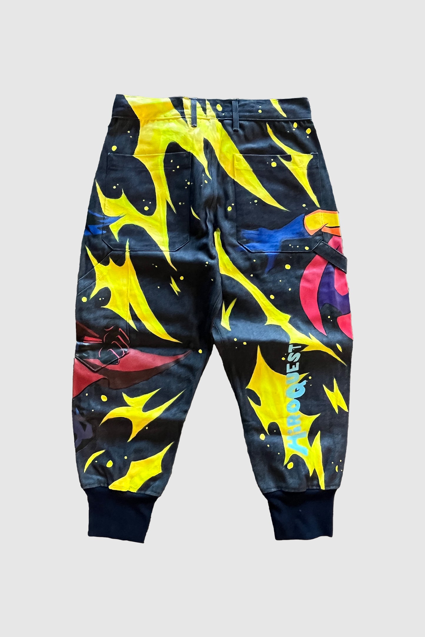 AOKI 1OF1 HIROQUEST YELLOW LIGHTNING HIRO AND HYRO PANTS #1137