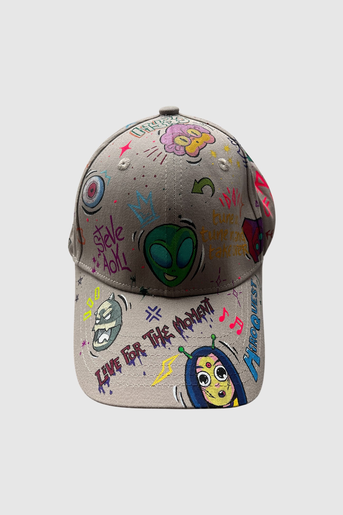 AOKI 1OF1 HRIOQUEST DOODLE BASEBALL HAT #1143