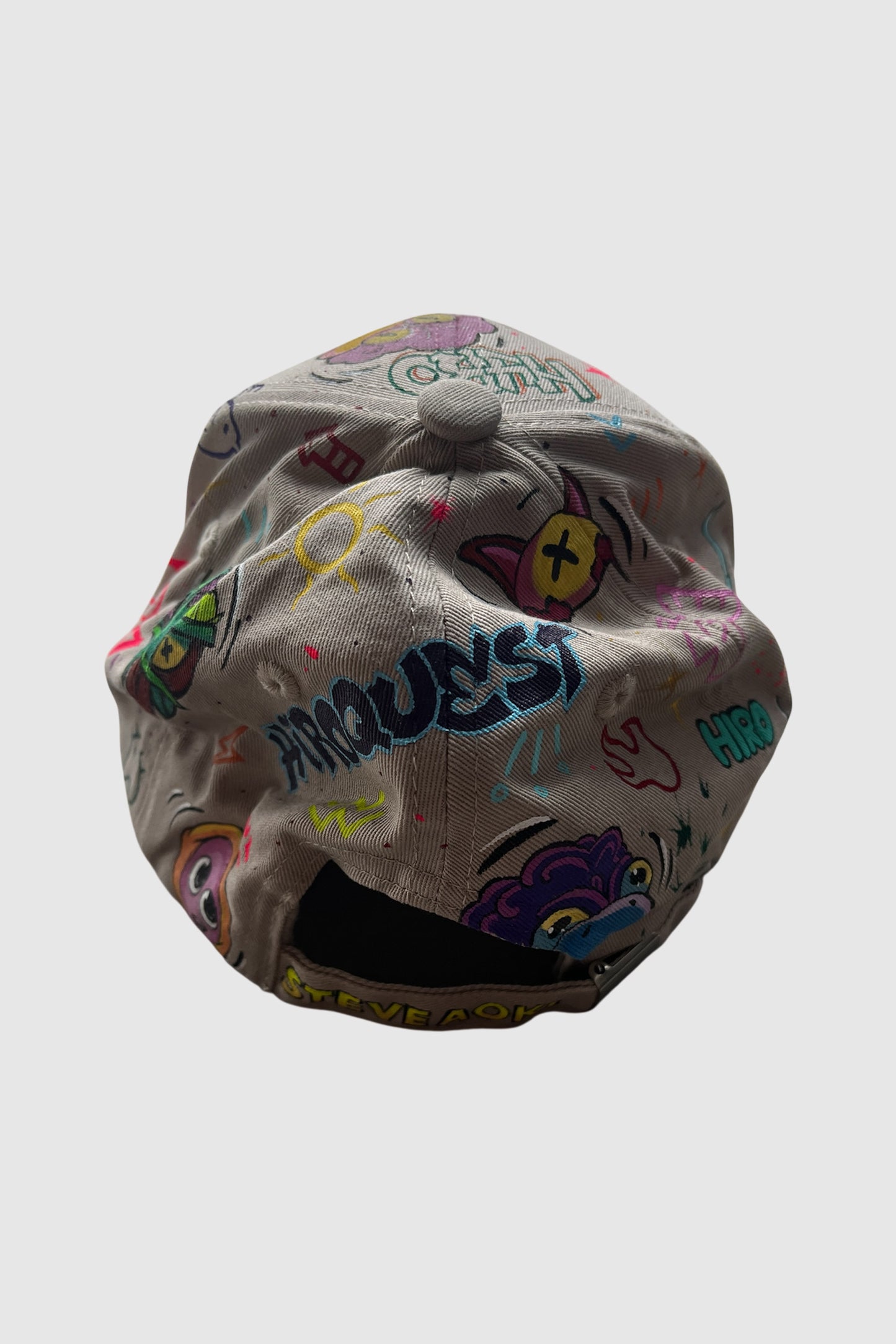 AOKI 1OF1 HRIOQUEST DOODLE BASEBALL HAT #1143