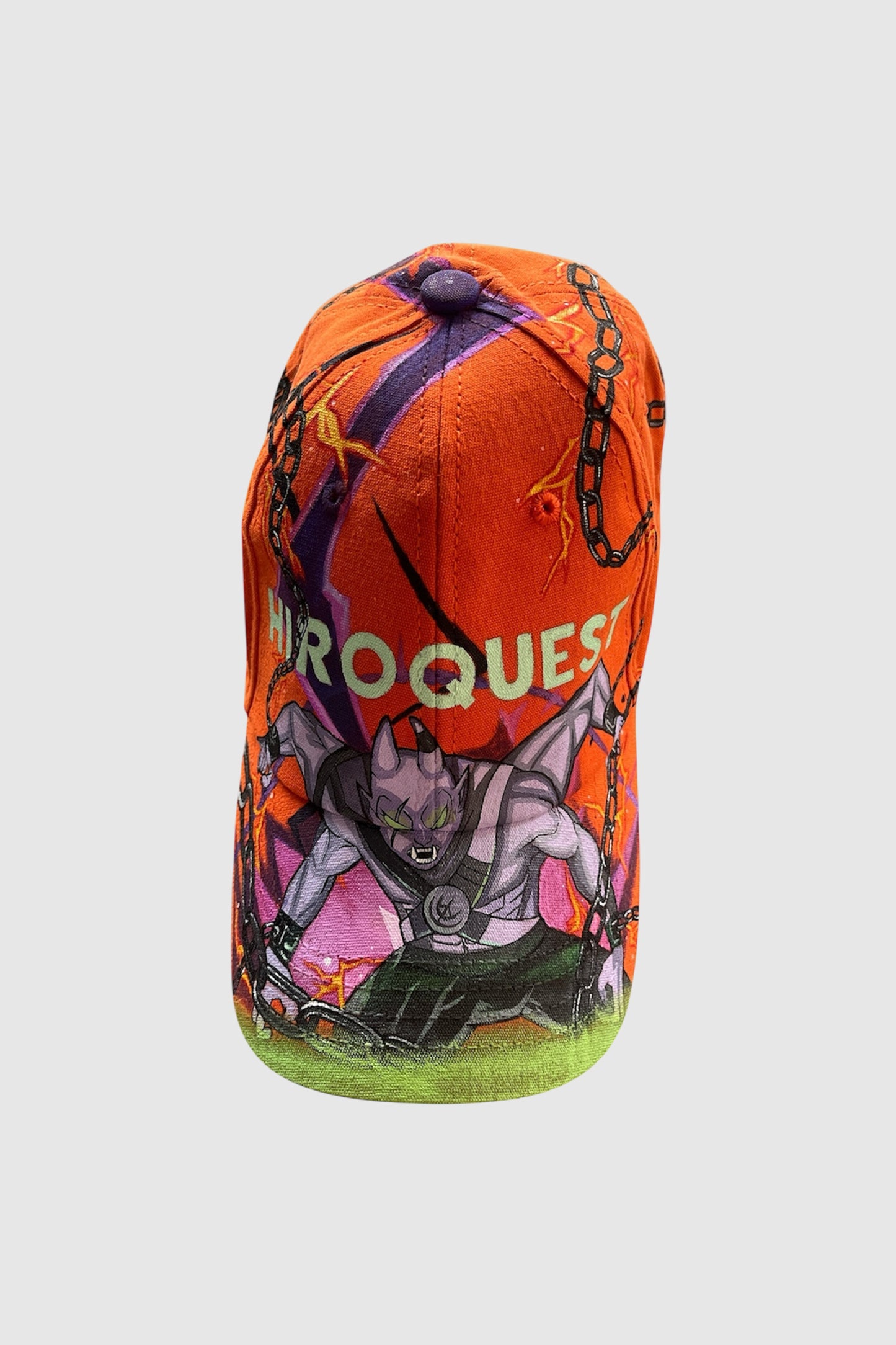 AOKI 1OF1 ORANGE HIROQUEST TORMENTER BASEBALL HAT #1154