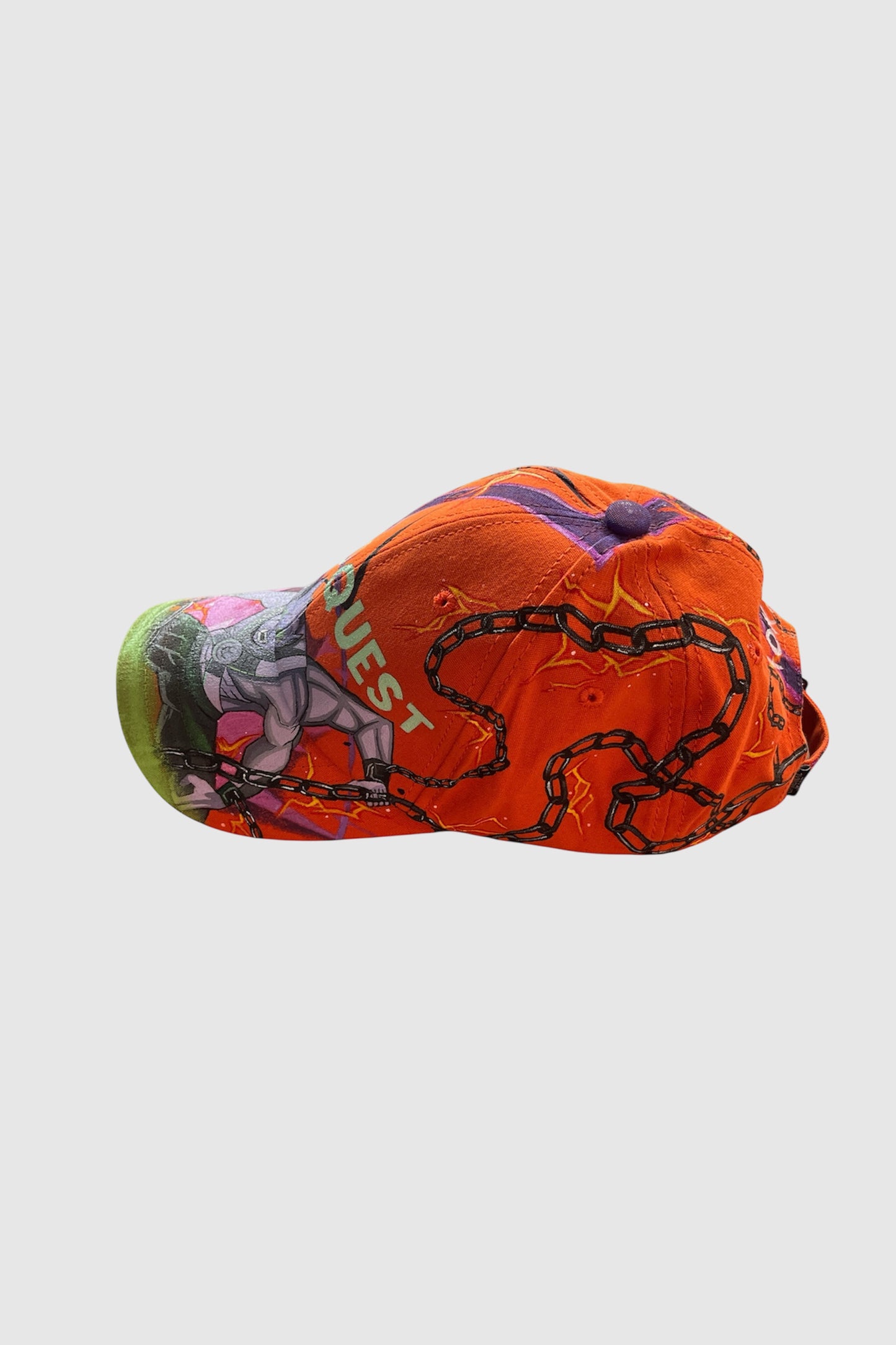 AOKI 1OF1 ORANGE HIROQUEST TORMENTER BASEBALL HAT #1154