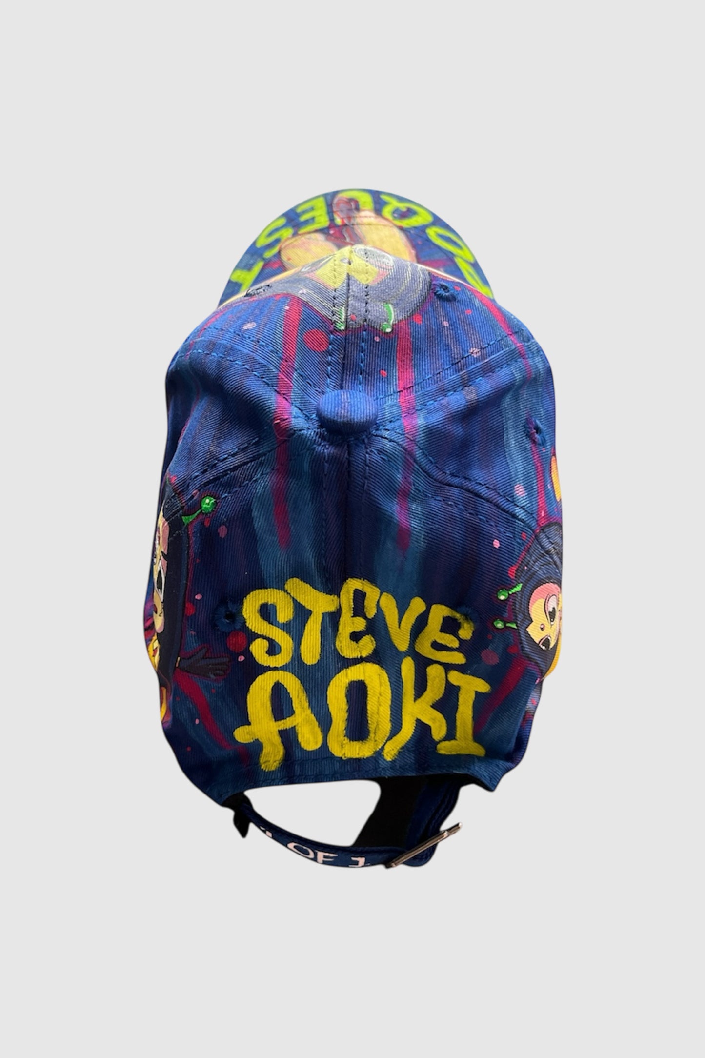 AOKI 1OF1 BLUE HIROQUEST HIRO BASEBALL HAT #1155