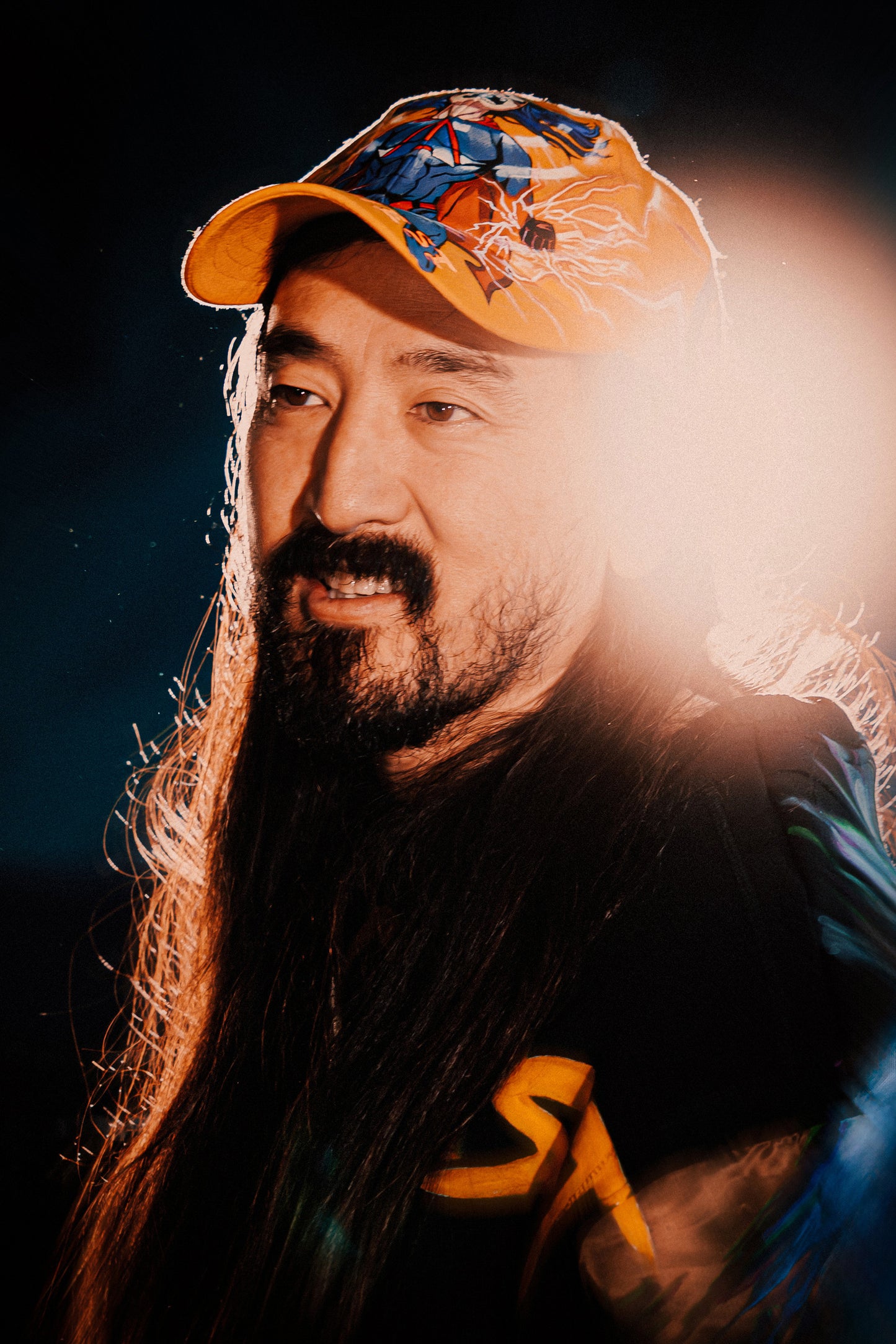 AOKI 1OF1 YELLOW HIROQUEST HYRO BASEBALL HAT #1158