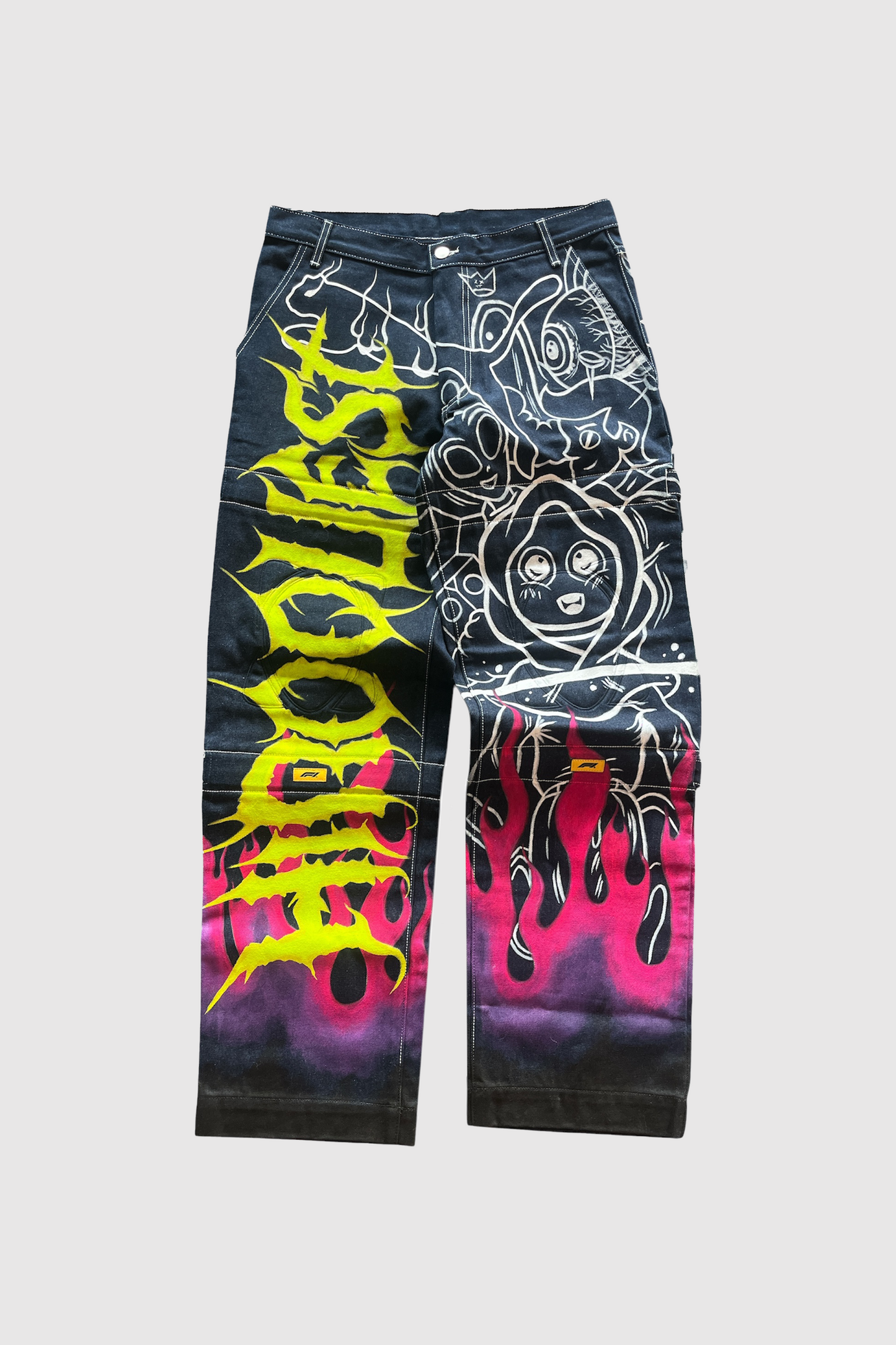 AOKI 1OF1 HIROQUEST KULT HOT ROD PANTS #1160