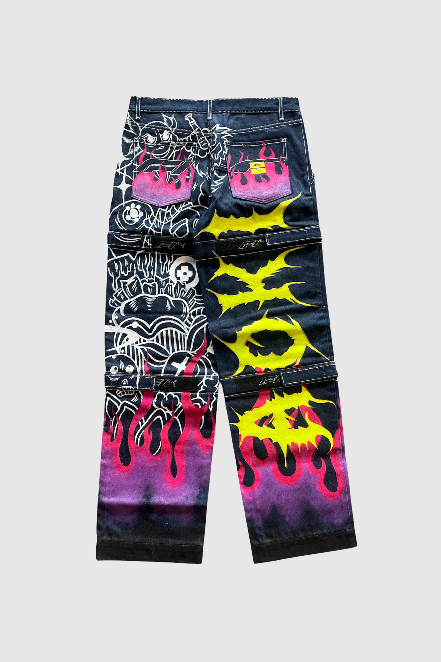 AOKI 1OF1 HIROQUEST KULT HOT ROD PANTS #1160