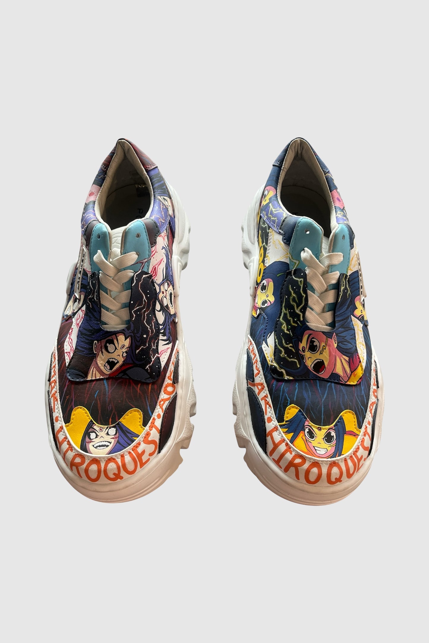 AOKI 1OF1 HIROQUEST HIRO AND HYRO PLATFORM SHOES #1166