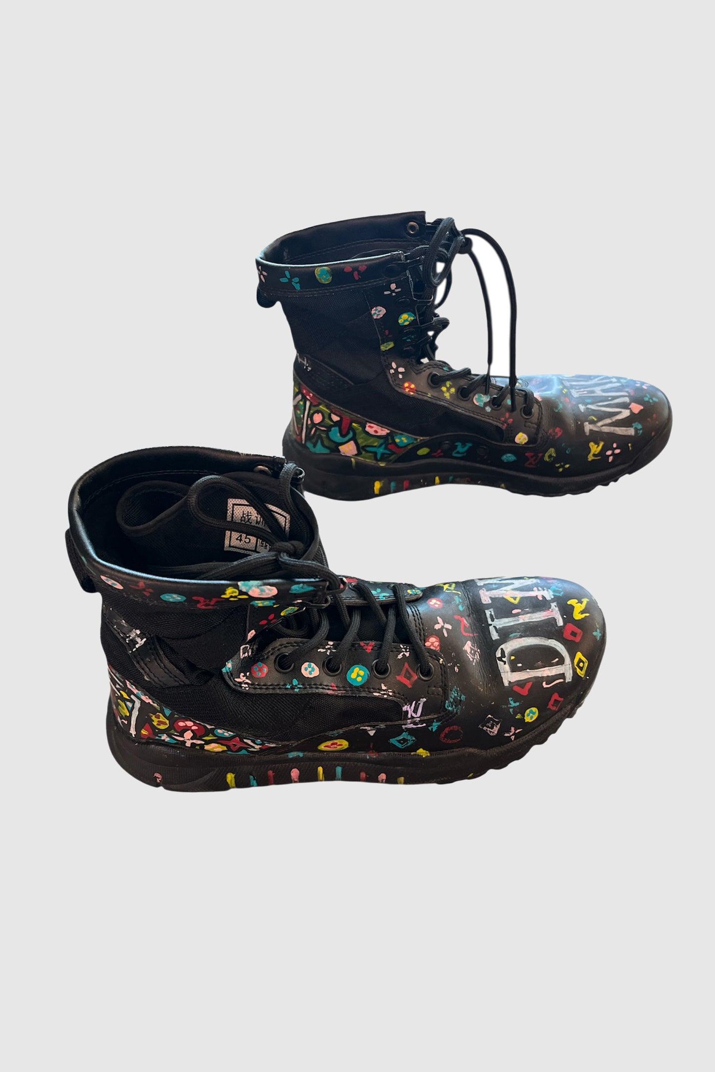 AOKI 1OF1 LV PATTERN SHOES #1185