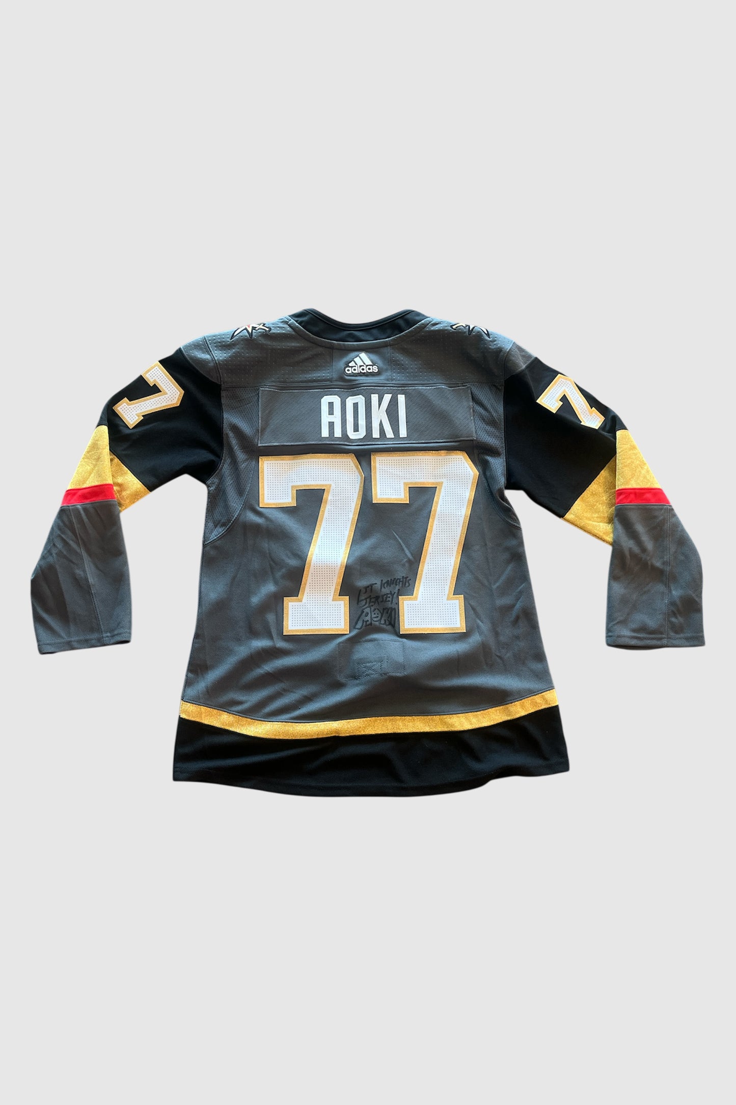 AOKI 1OF1 GOLDEN KNIGHTS JERSEY #1192