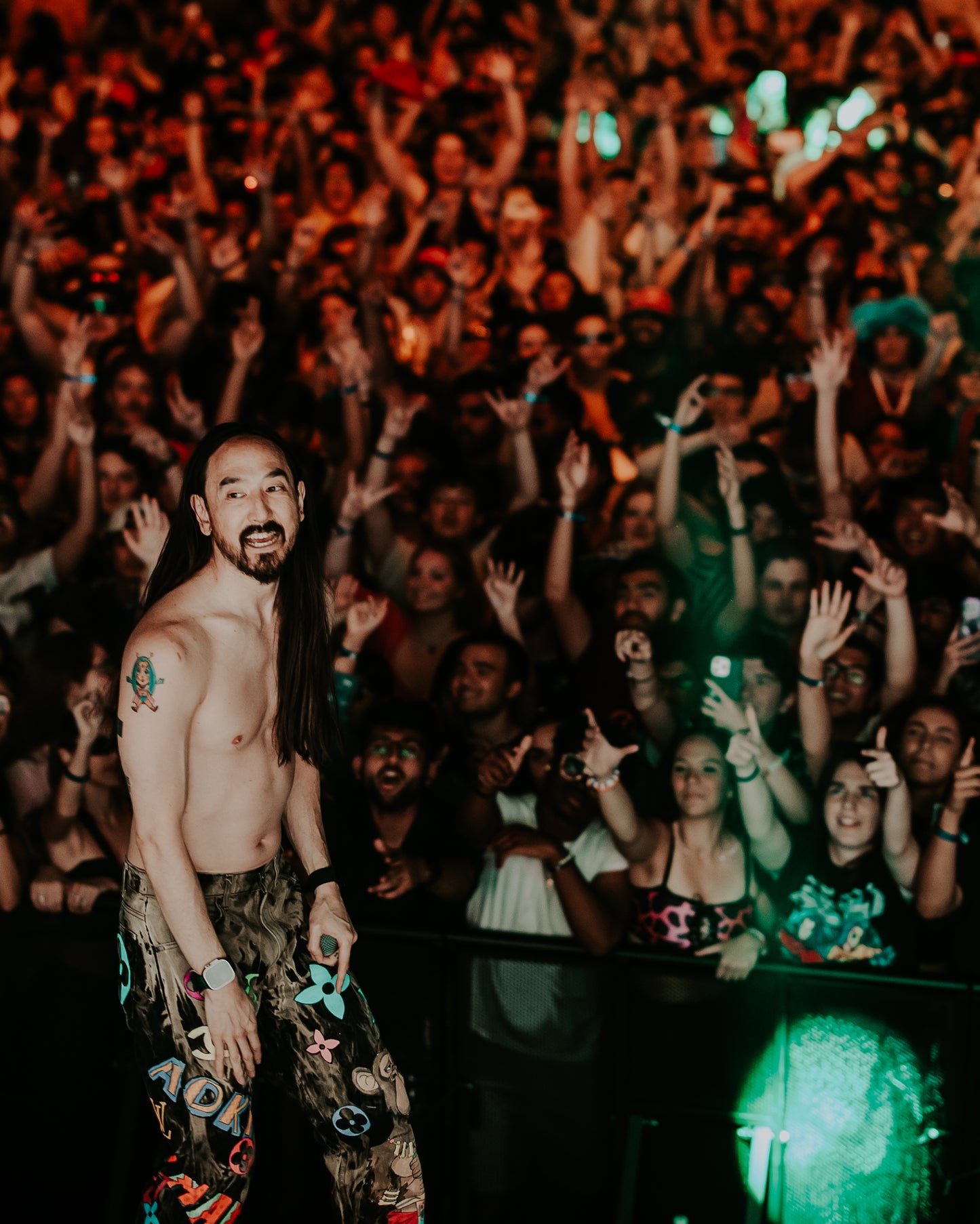 AOKI 1OF1 BORED APE RAINBOW DESIGNER BLACK TIE-DYE #774