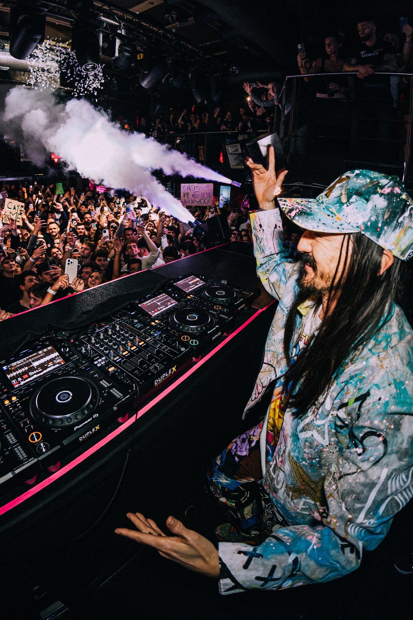 AOKI 1OF1 X SPLATTER HAT #2010