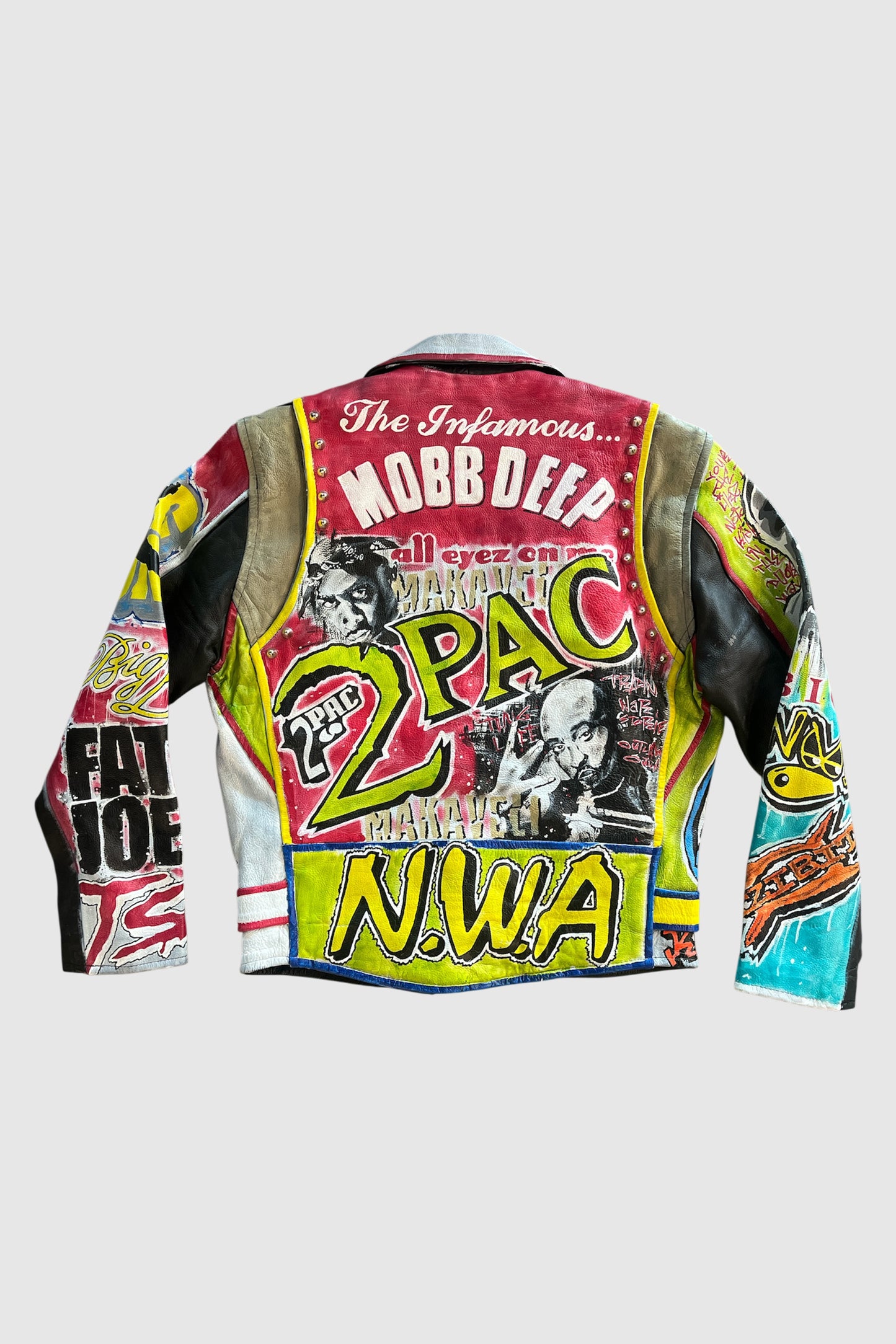 AOKI 1OF1 RAPPERS LEATHER JACKET #2017