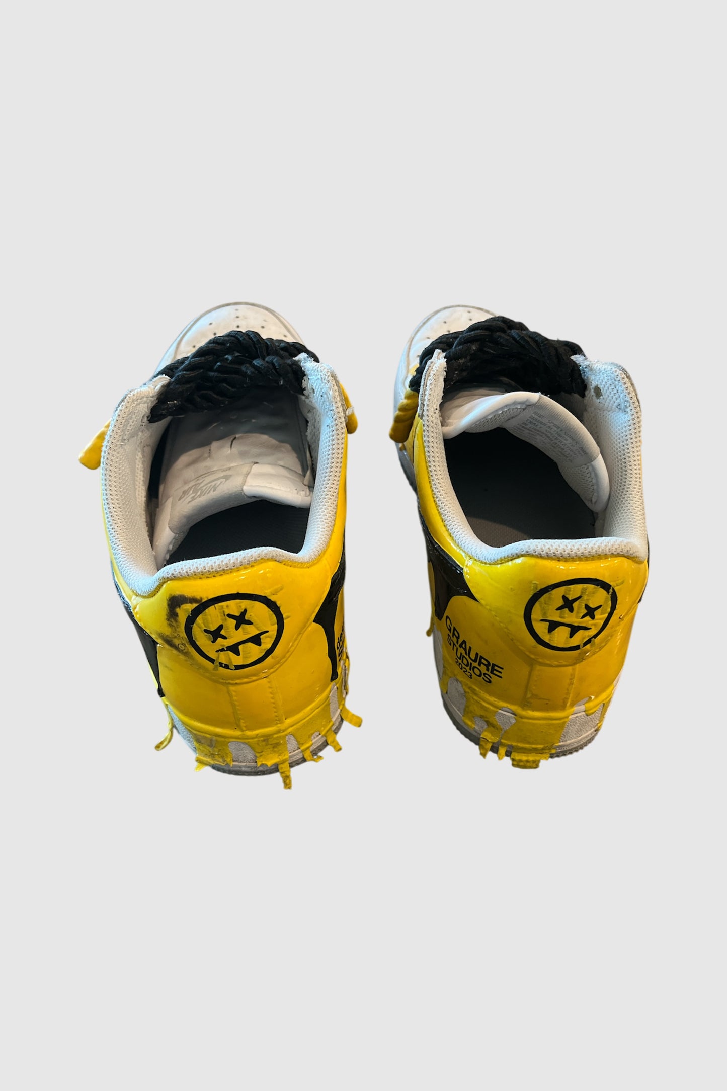 AOKI 1OF1 YELLOW PAINT SHOES #2036