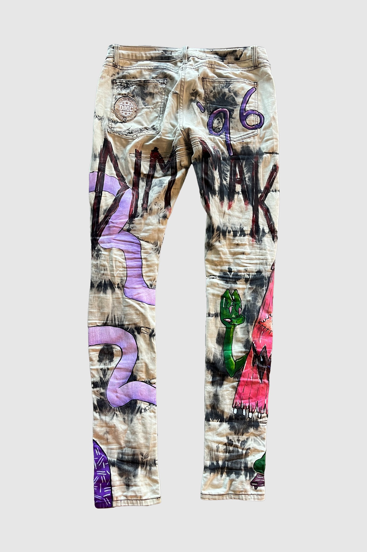 AOKI 1OF1 NF 96 BLEACH SPIRIT WORLD JEANS #43