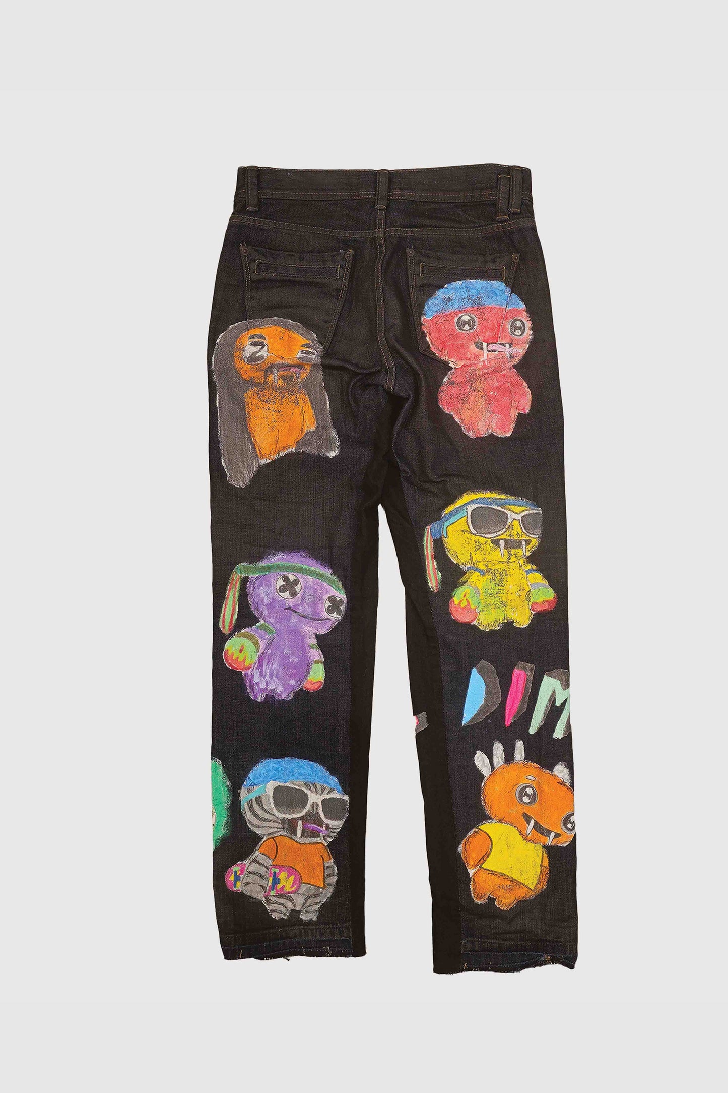 AOKI 1OF1 CHARACTER X DISGUISES BLACK PANTS #775