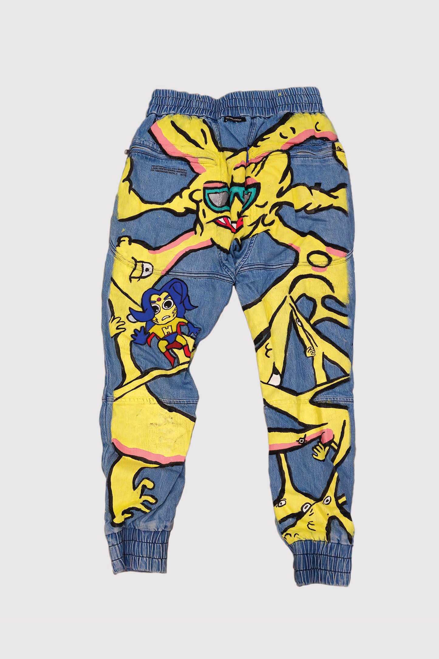 AOKI 1OF1 HIROQUEST JEAN JOGGER PANTS #787