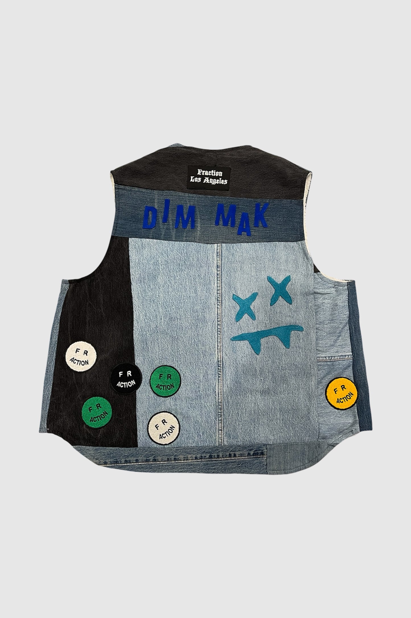 AOKI 1OF1 FRACTION JEAN VEST #795