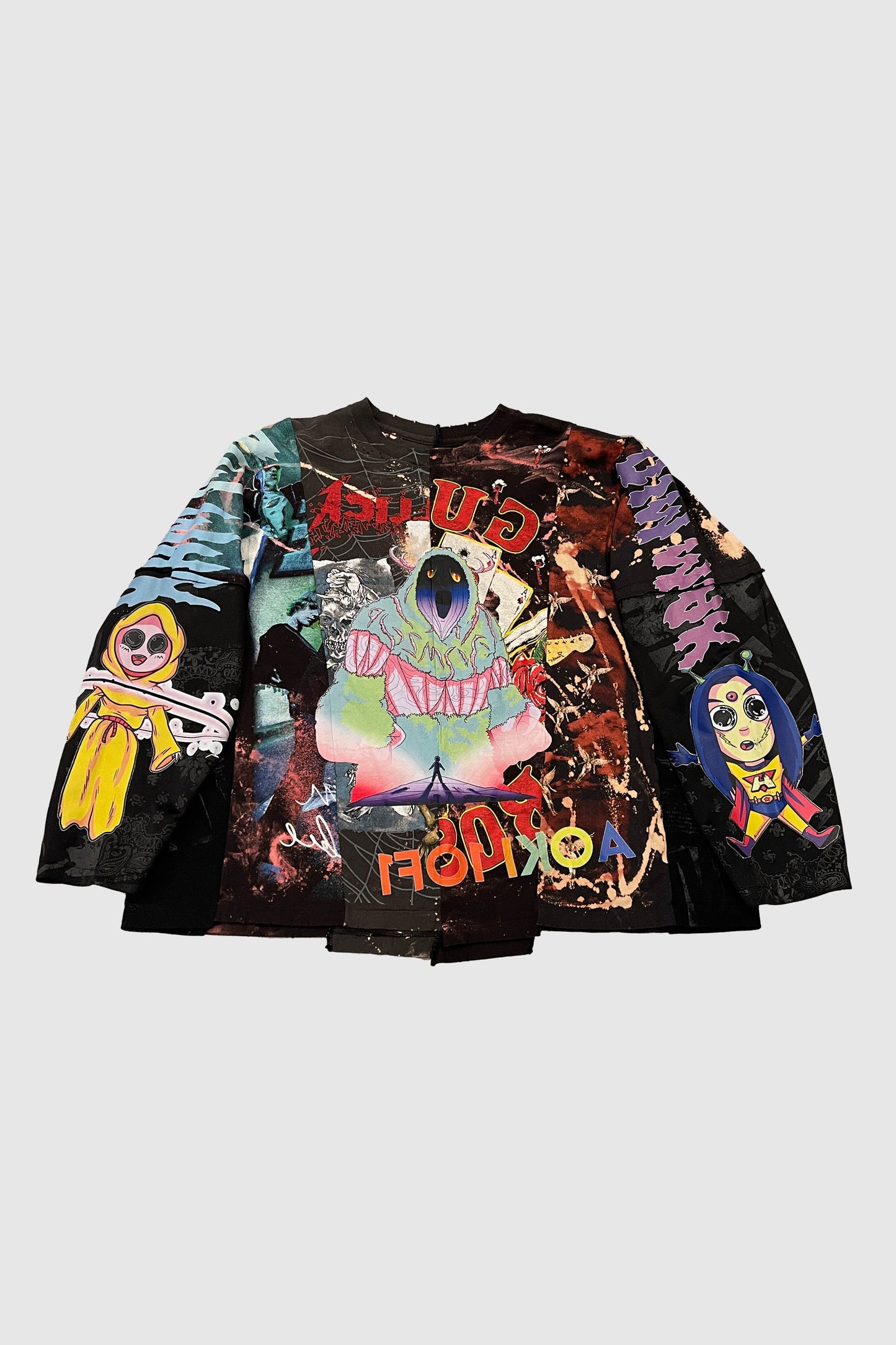 AOKI 1OF1 HIROQUEST PATCHWORK SWEATER #800