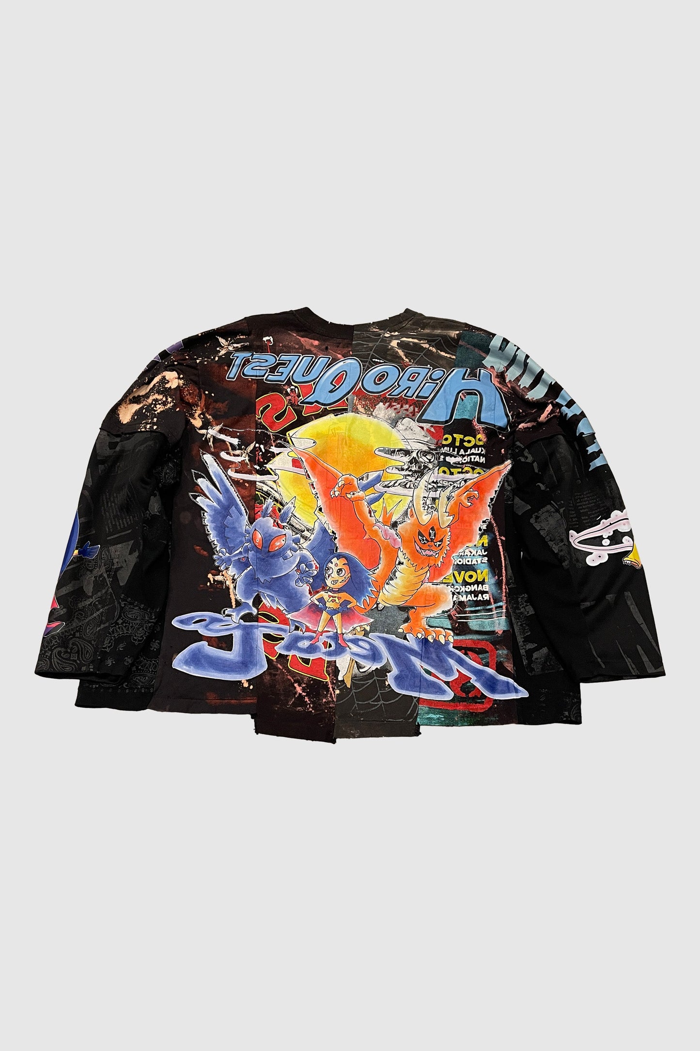 AOKI 1OF1 HIROQUEST PATCHWORK SWEATER #800