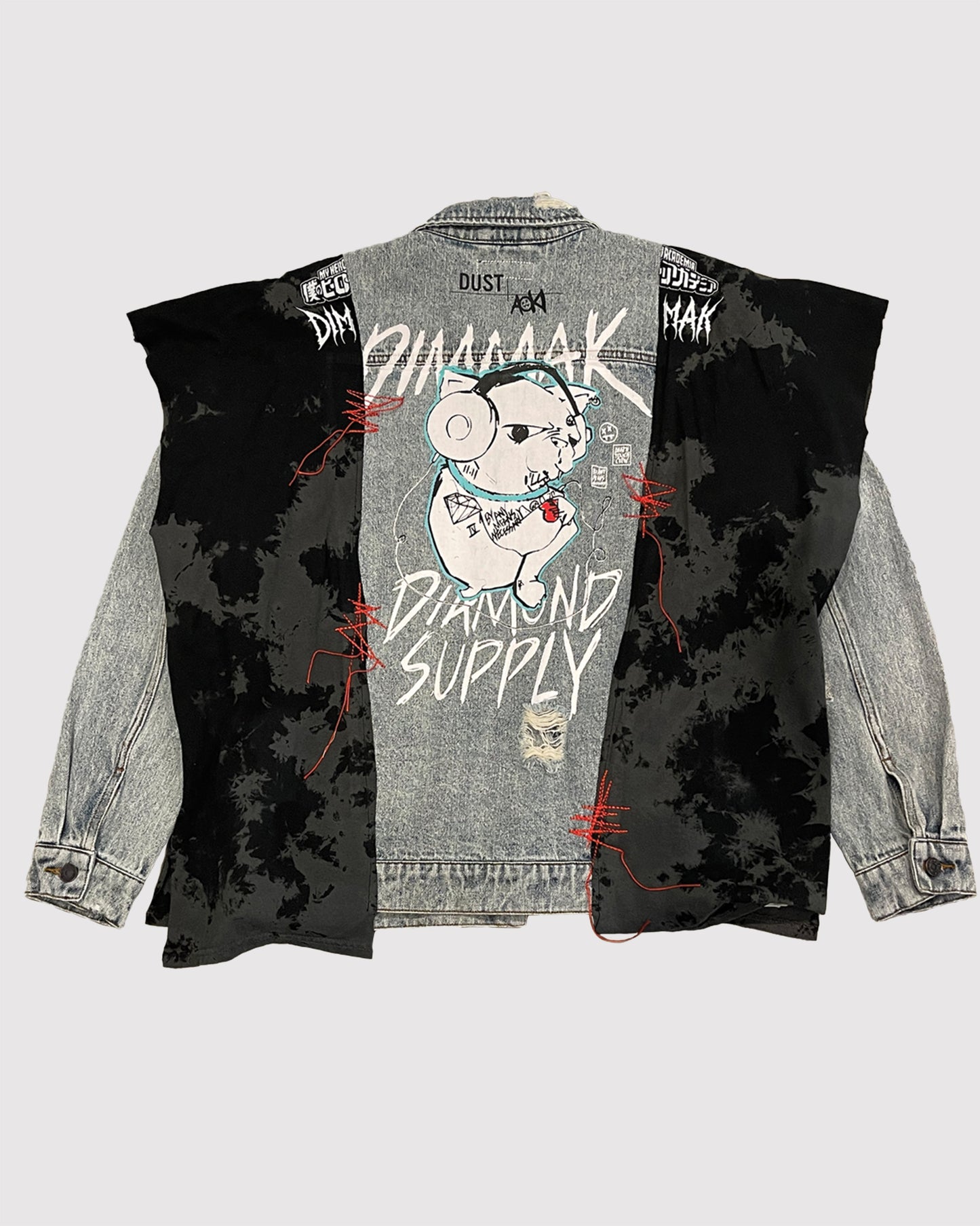 AOKI 1OF1 X DUST OF GODS DIAMOND SUPPLY JEAN JACKET #802