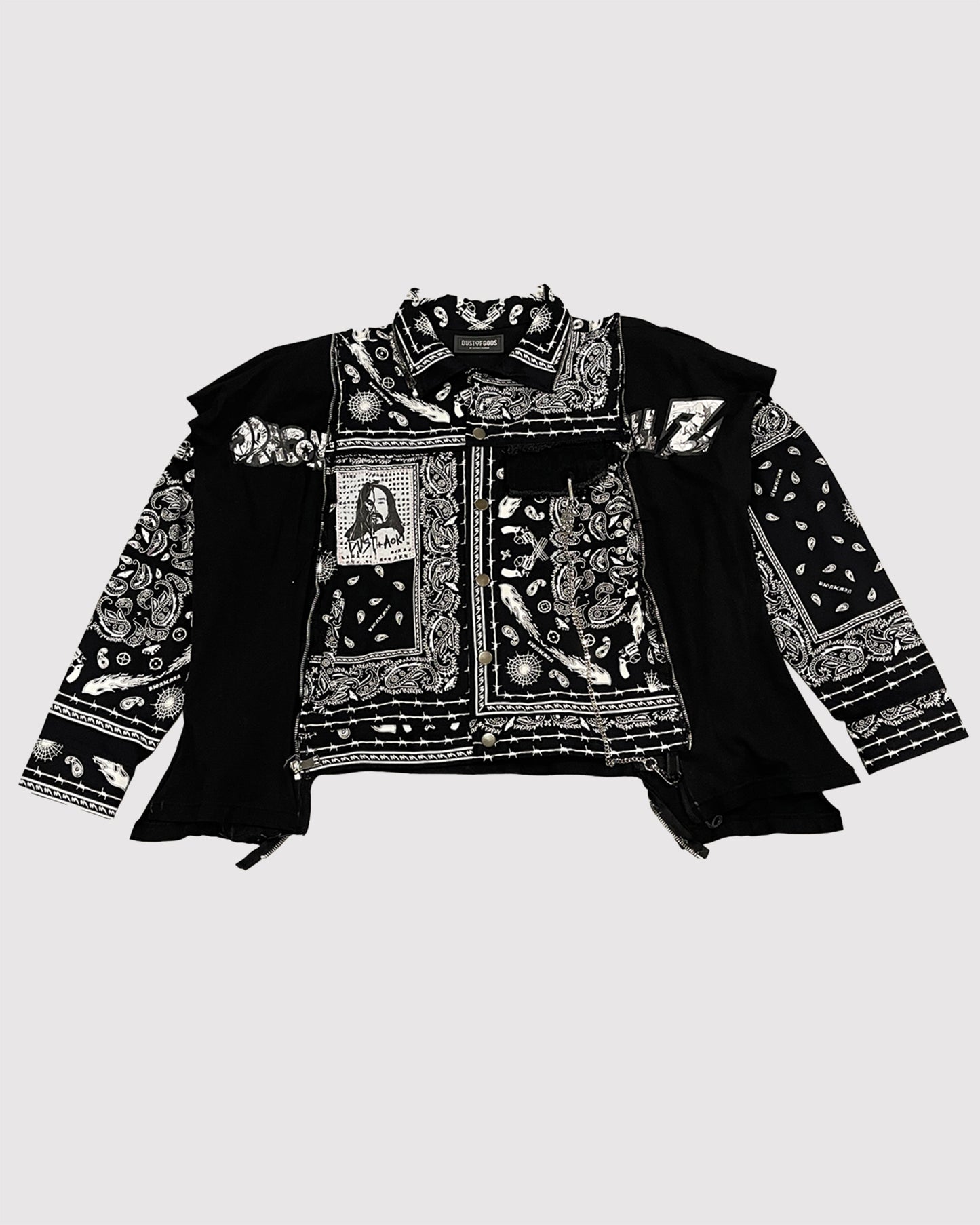 AOKI 1OF1 X DUST OF GODS BANDANA JACKET #803