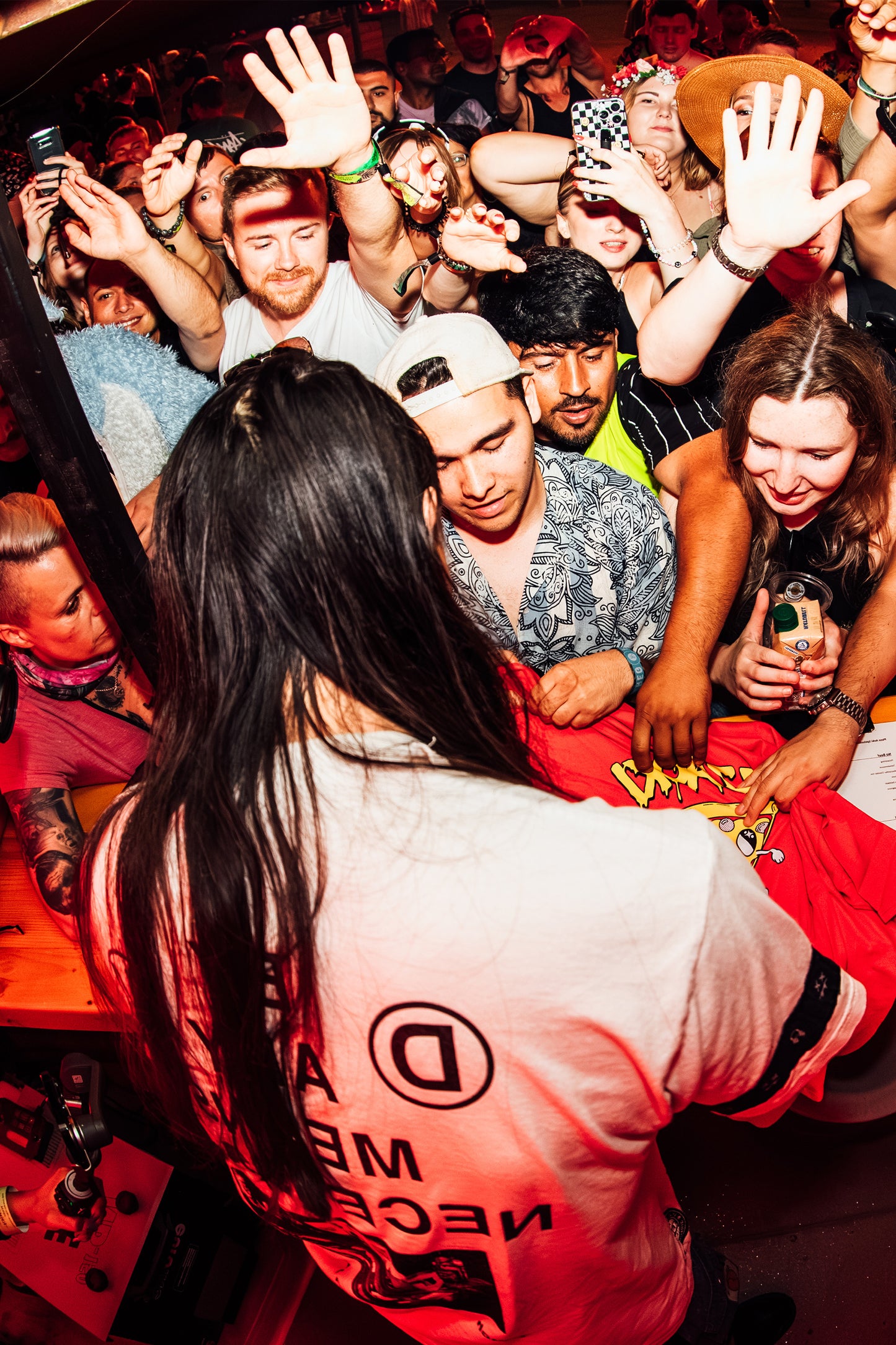 AOKI 1OF1 DIMMAK MINOR THREAT WHITE TEE #856