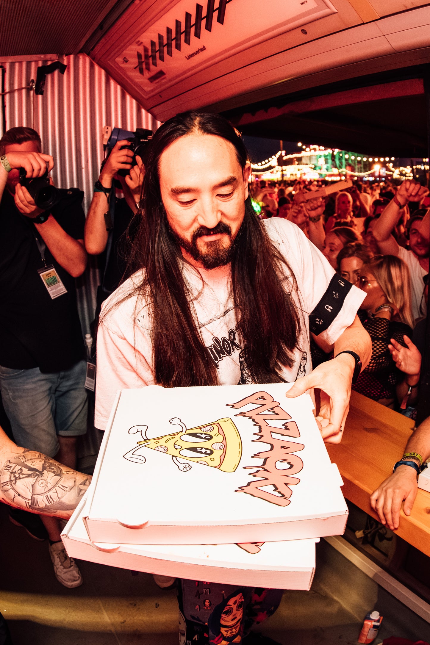 AOKI 1OF1 DIMMAK MINOR THREAT WHITE TEE #856