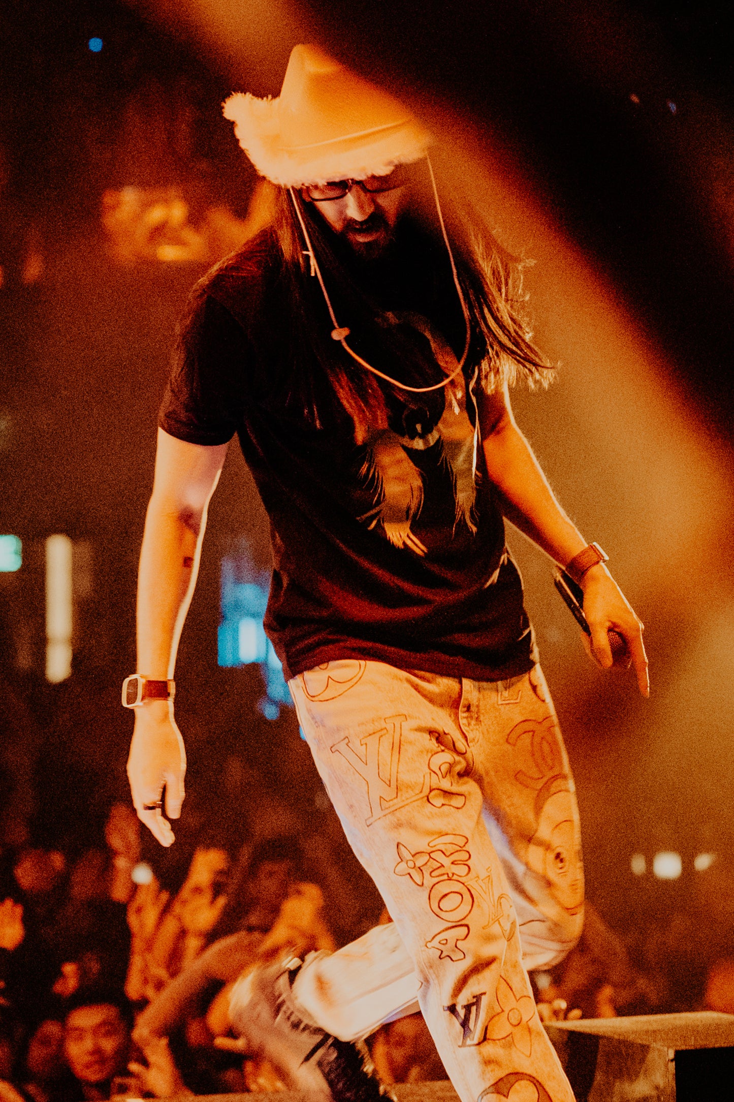 AOKI1OF1 DESIGNER METAZOO WHITE PANTS #874