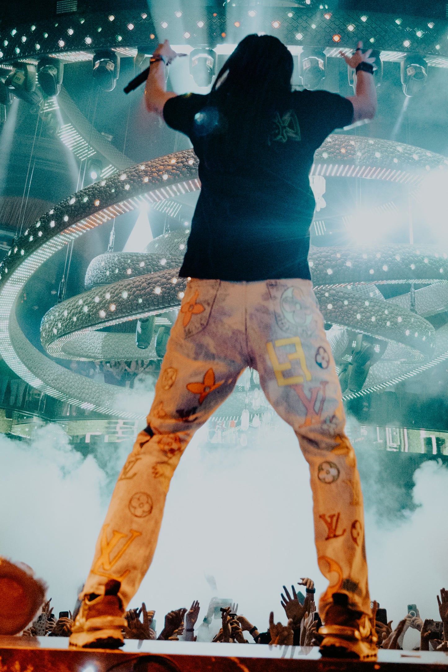 AOKI1OF1 DESIGNER METAZOO WHITE PANTS #874