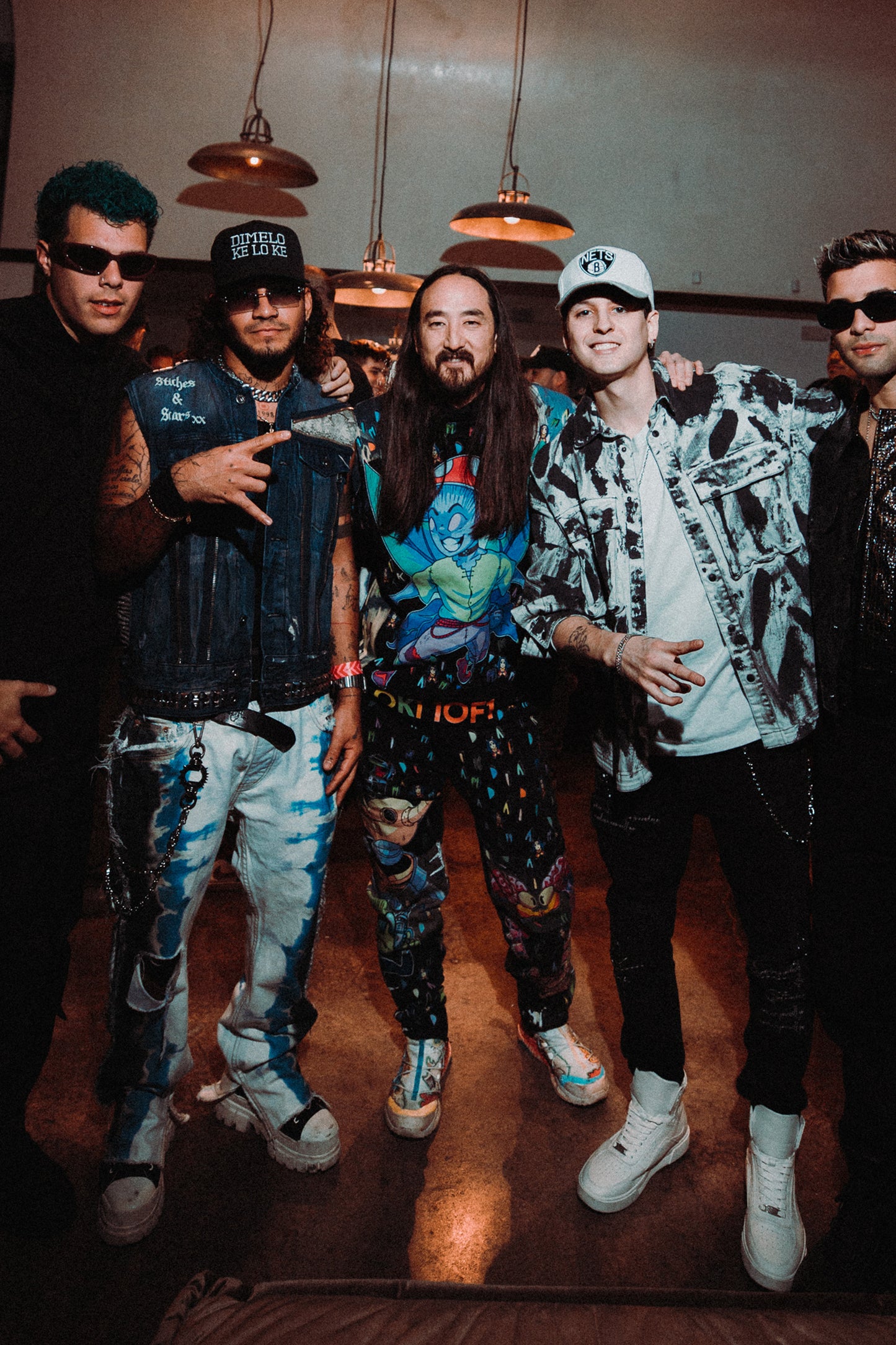 AOKI 1OF1 HIROQUEST DIM MAK PRINT HOODIE #881