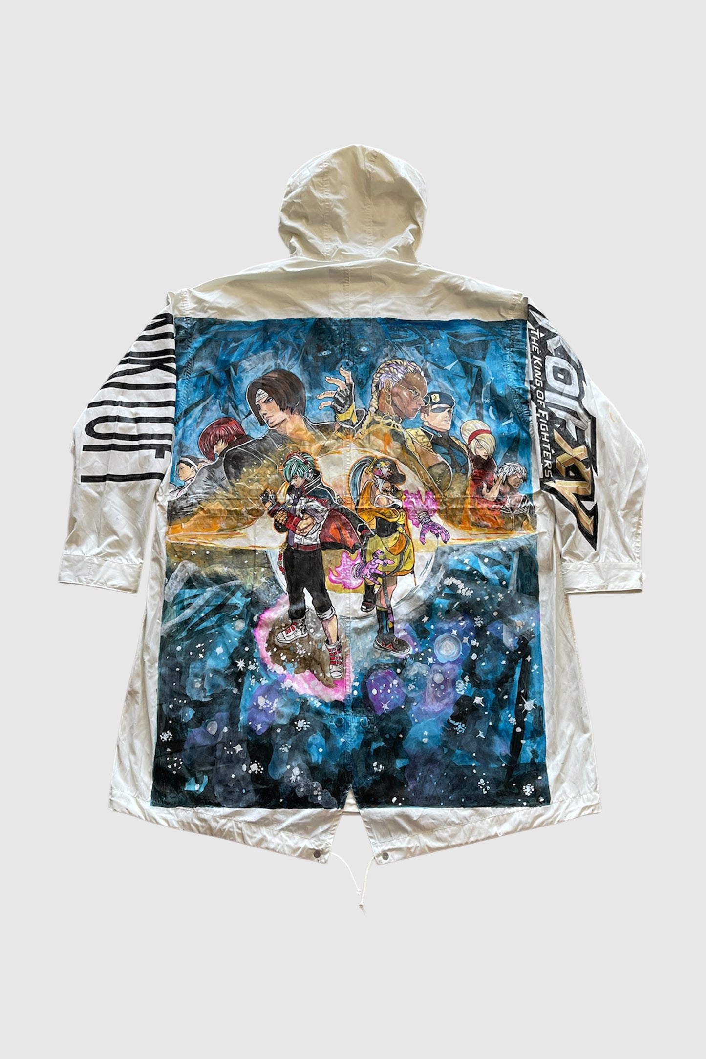 AOKI1OF1 KING OF FIGHTERS PAINTED PARKA JACKET #944