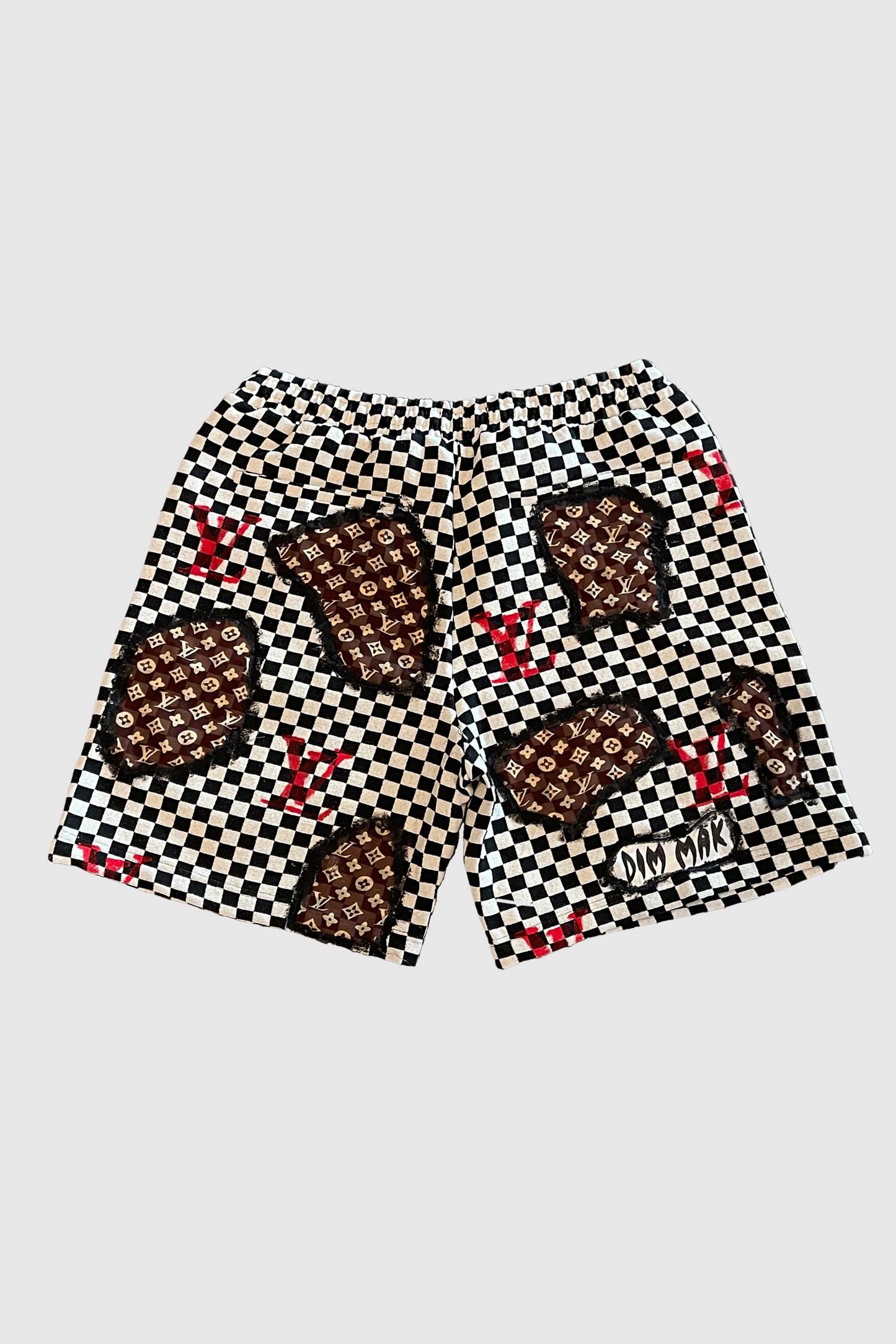 AOKI1OF1 HIROQUEST DESIGNER CHECKERED SHORTS #970