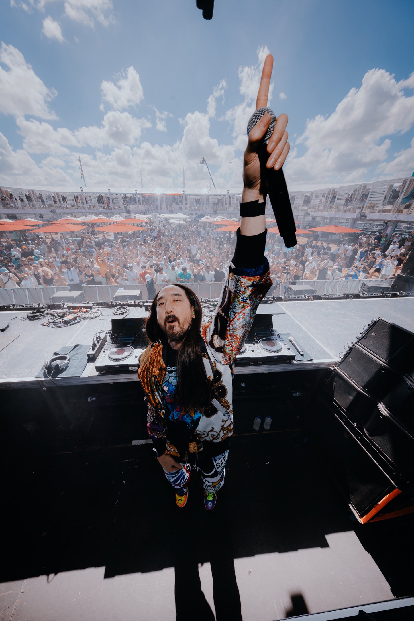AOKI 1OF1 REGAL PATTERN DIMMAK LOGO JACKET #986