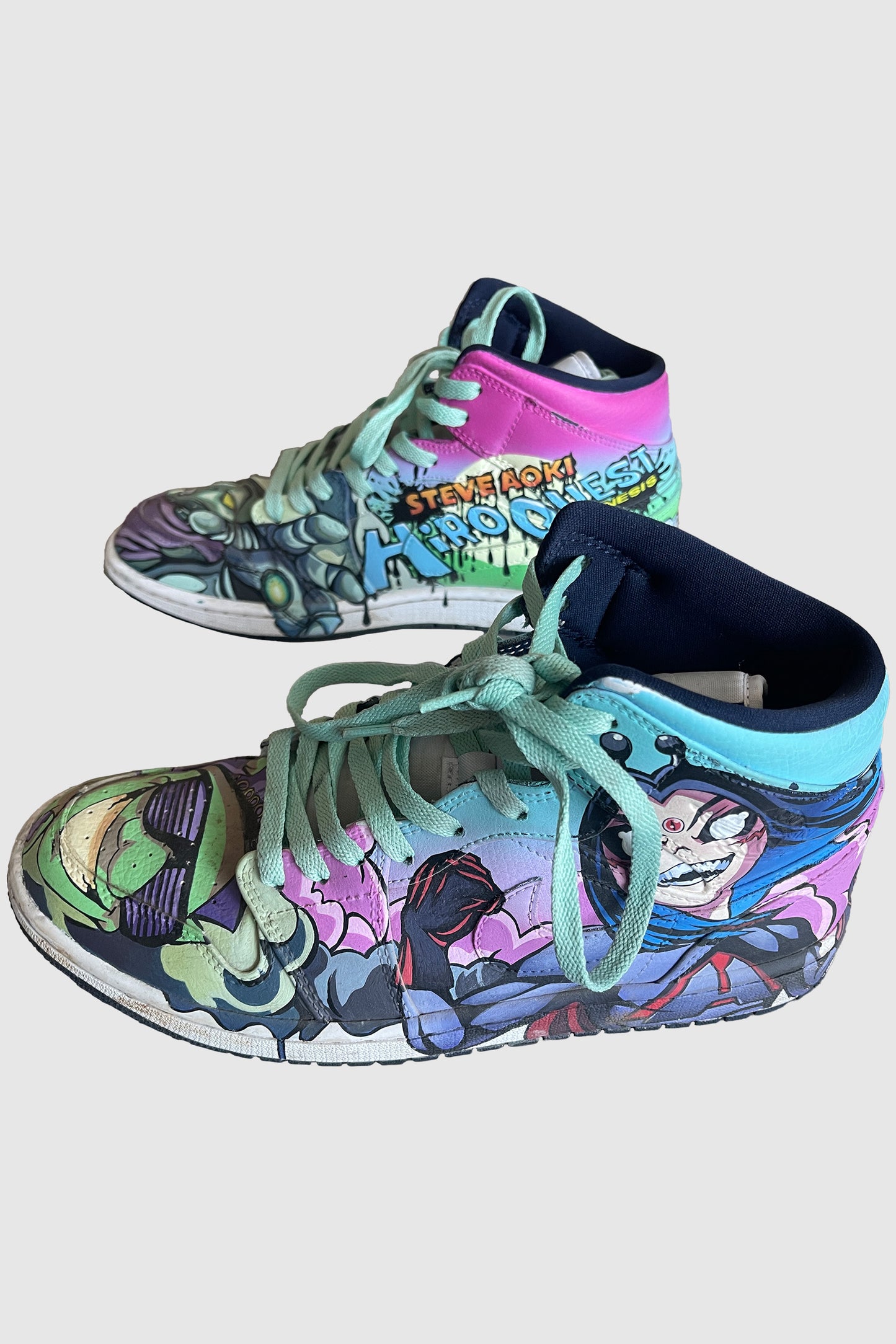 AOKI 1OF1 HIROQUEST FULL ILLUSTRATION SHOES #998