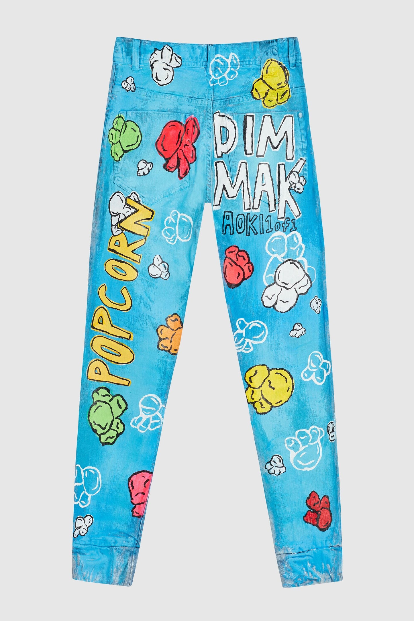 PAINTED DMMK POPCORN JEANS #181