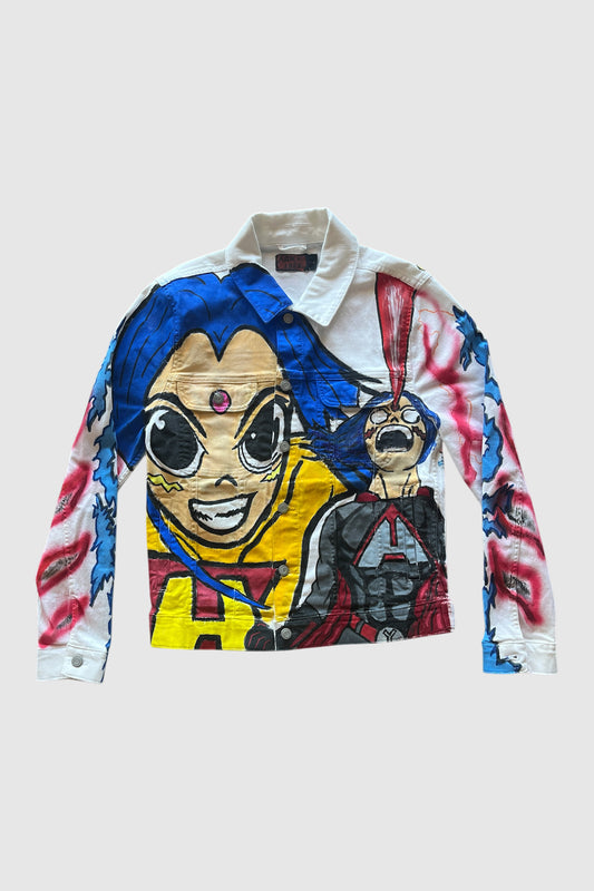 AOKI1OF1 HIROQUEST HIRO VS HYRO WHITE JEAN JACK #1015