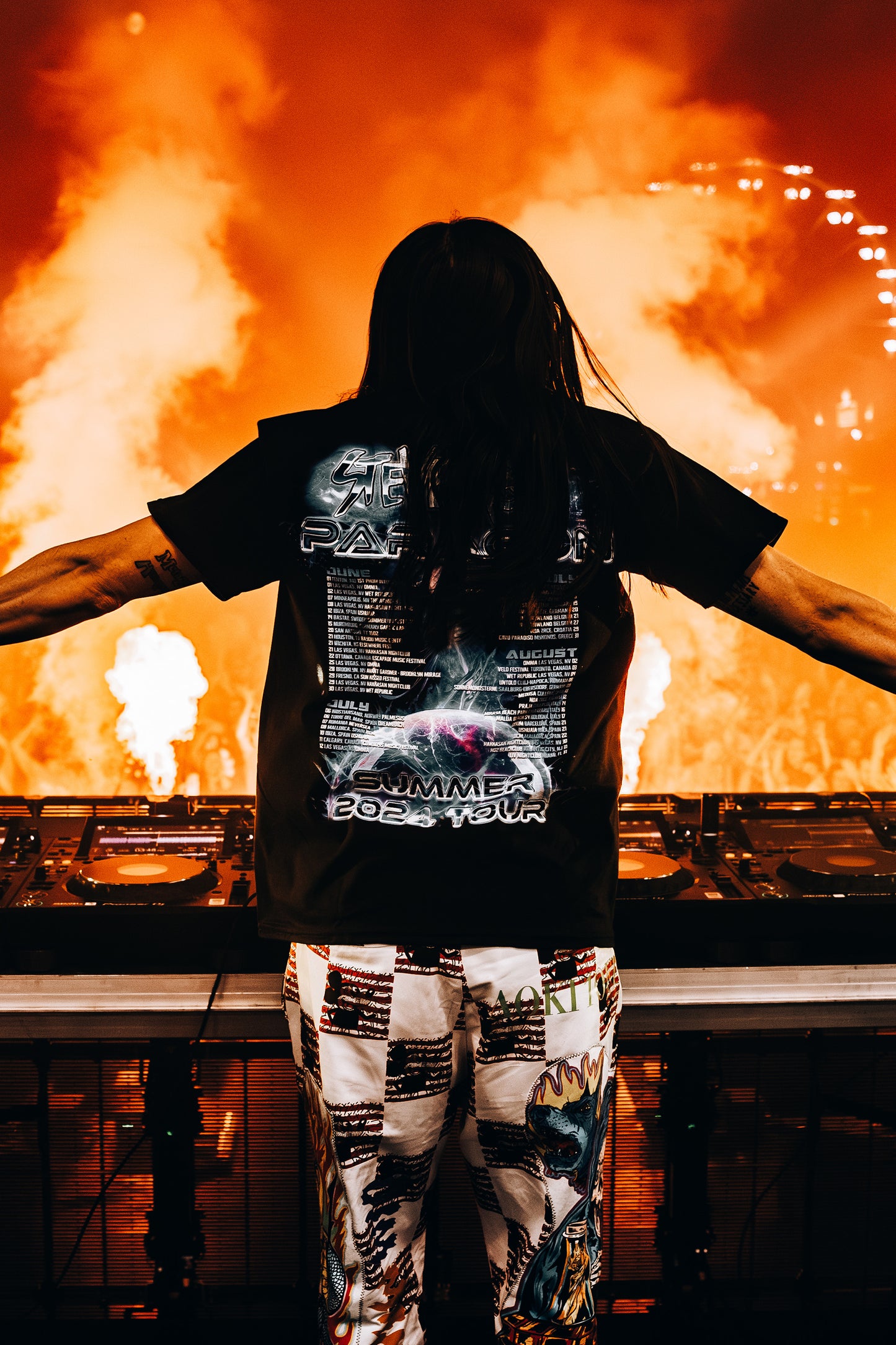 AOKI1OF1 PAROOKAVILLE MICKEY 2024 PANTS #1017