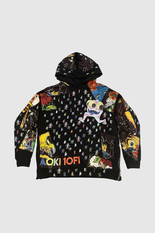 AOKI 1OF1 HIROQUEST MONSTERS HOODIE #1033